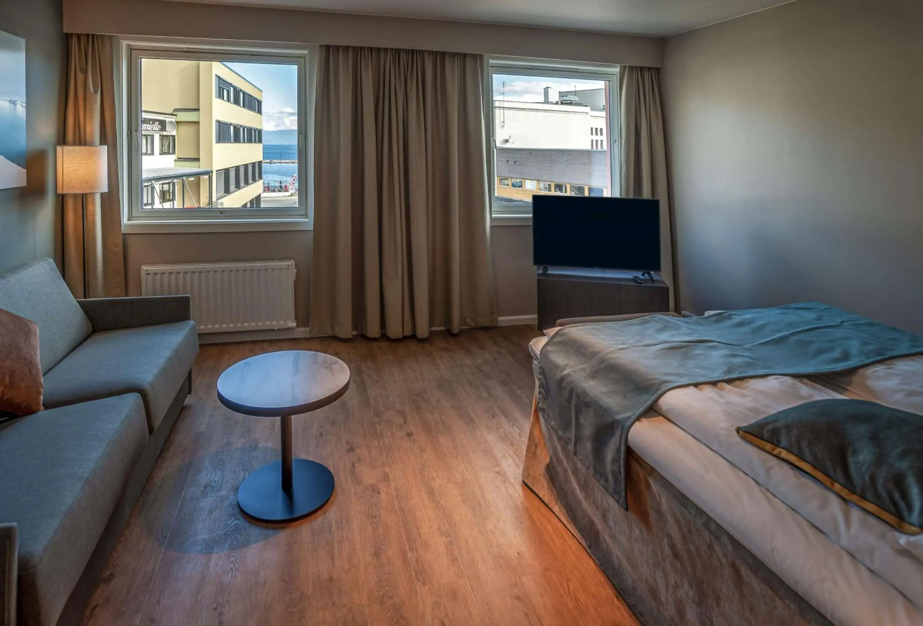 Bedroom, Bed in Scandic Harstad Bedroom, Bed in Scandic Harstad