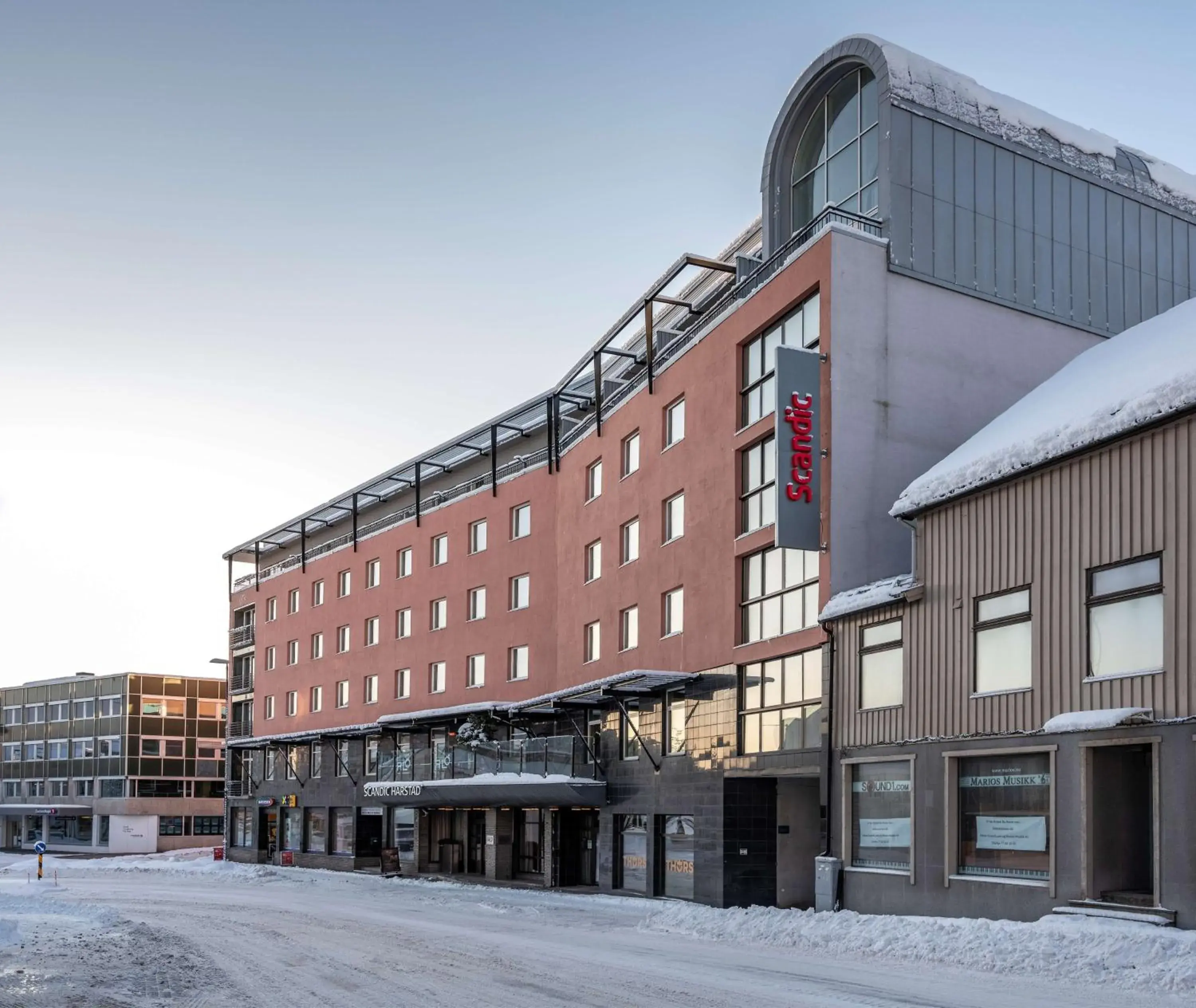 Property building in Scandic Harstad Property building in Scandic Harstad