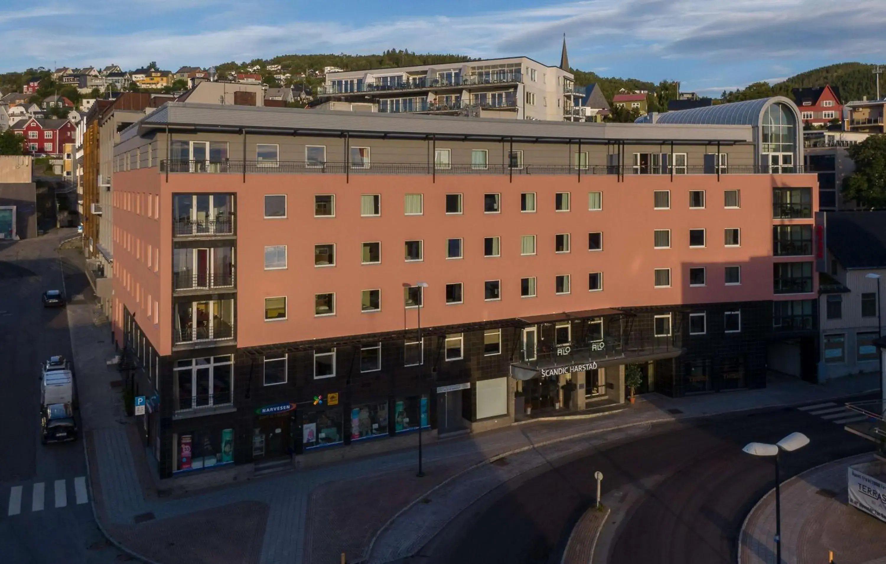 Property building in Scandic Harstad Property building in Scandic Harstad