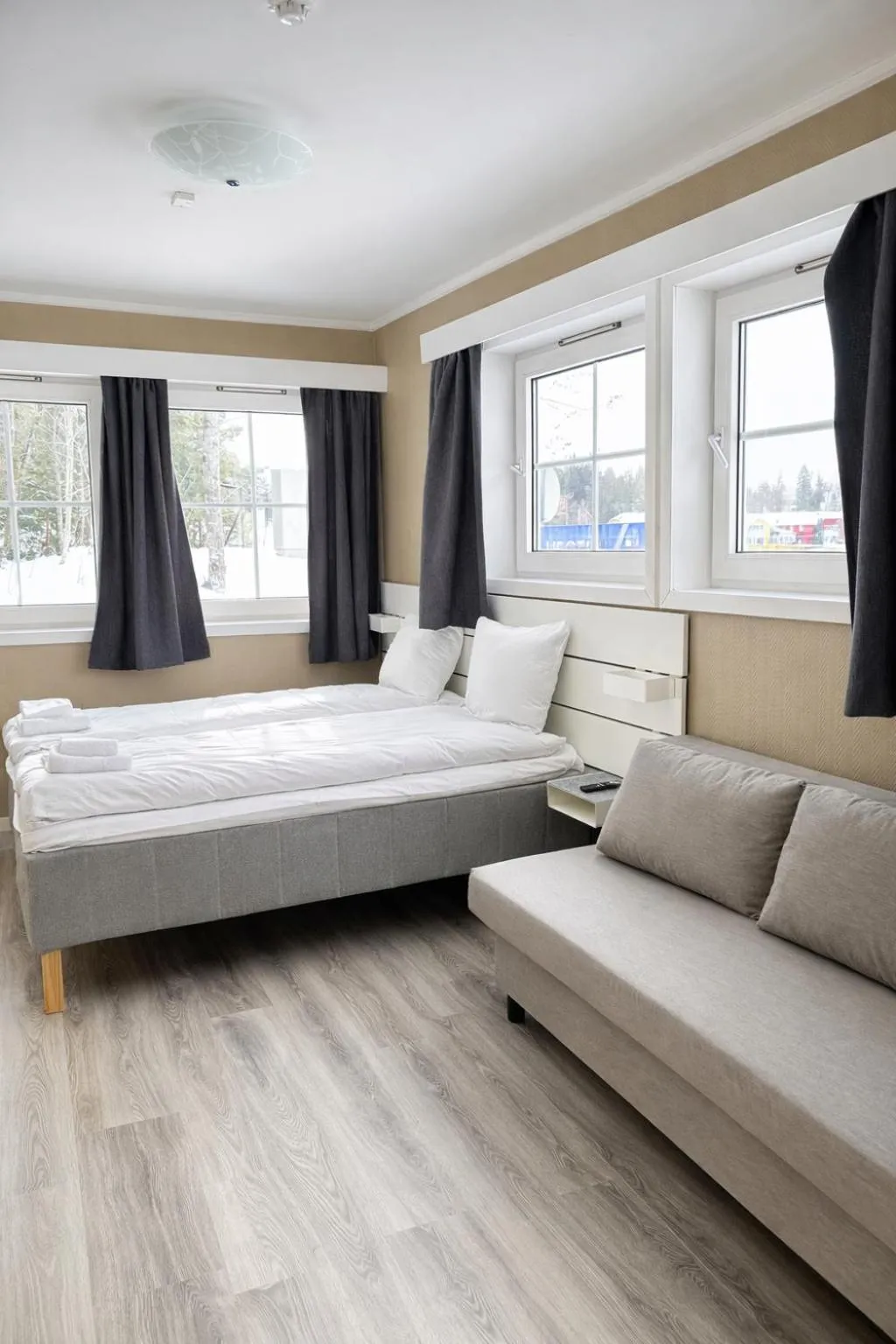 Bed in Storebaug Hotell & Kro