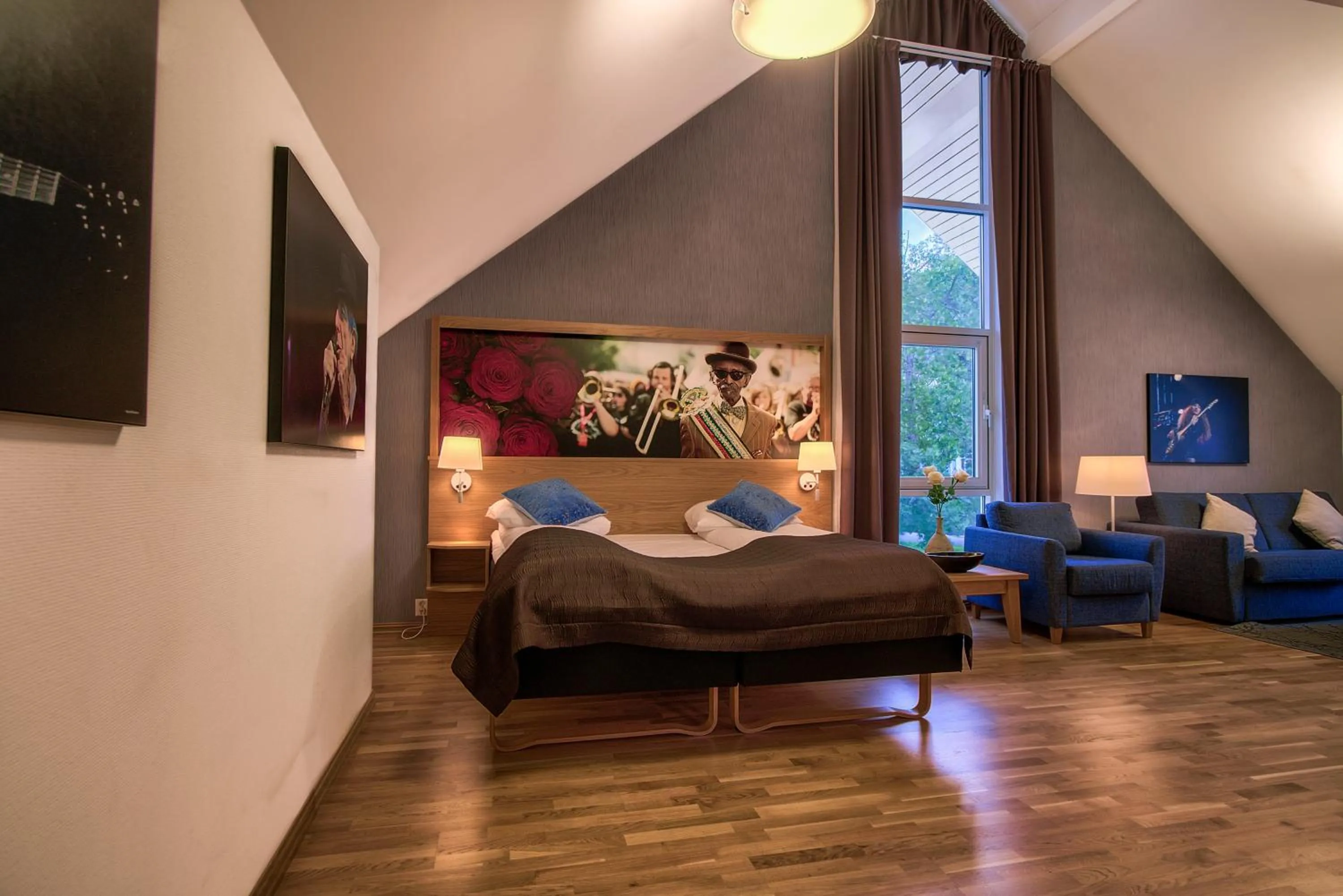 Bed in Molde Fjordhotell - by Classic Norway Hotels