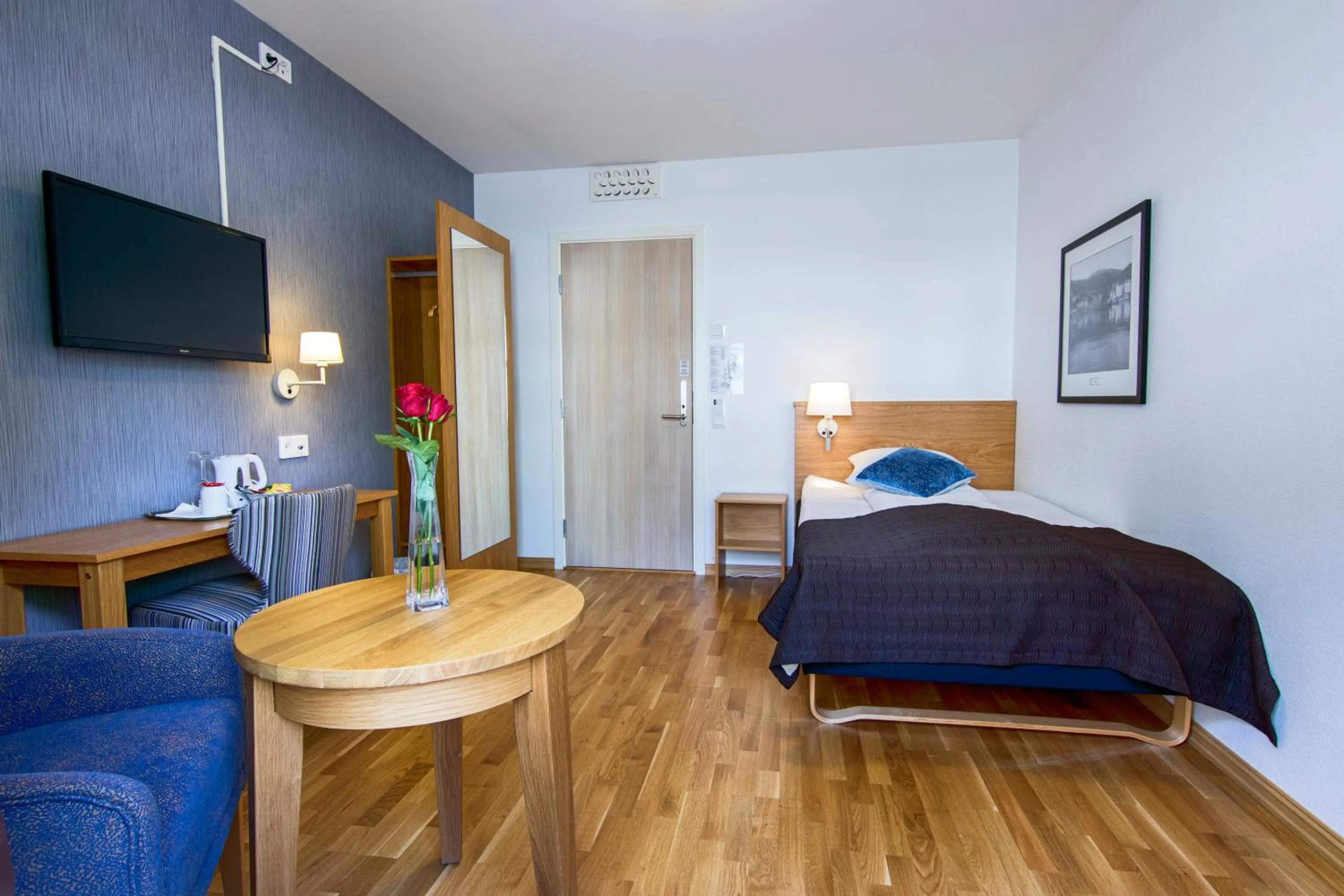 Bed in Molde Fjordhotell - by Classic Norway Hotels