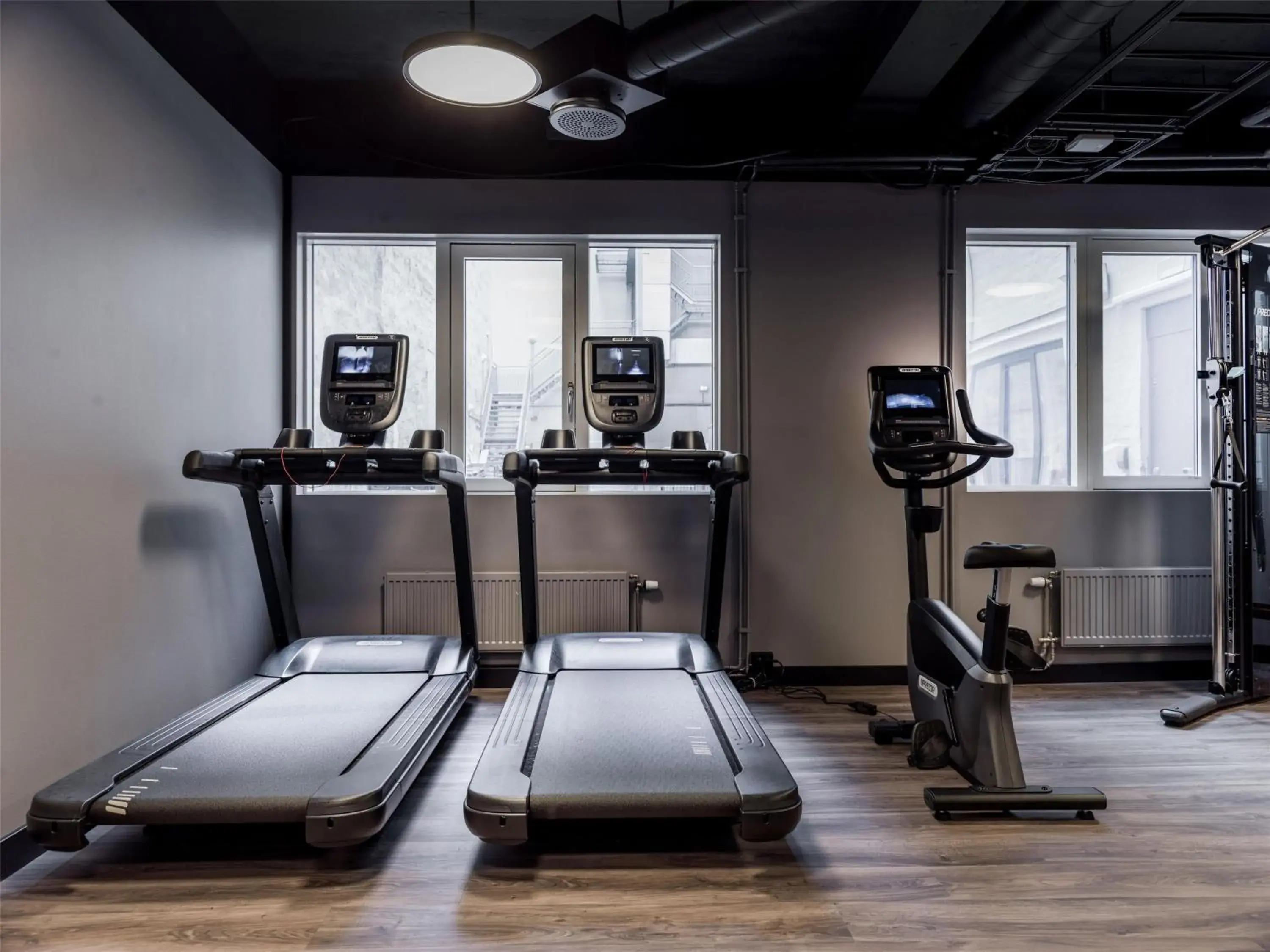 Fitness centre/facilities in Radisson RED Oslo City Centre, A Verified Net Zero Hotel Fitness centre/facilities in Radisson RED Oslo City Centre, A Verified Net Zero Hotel