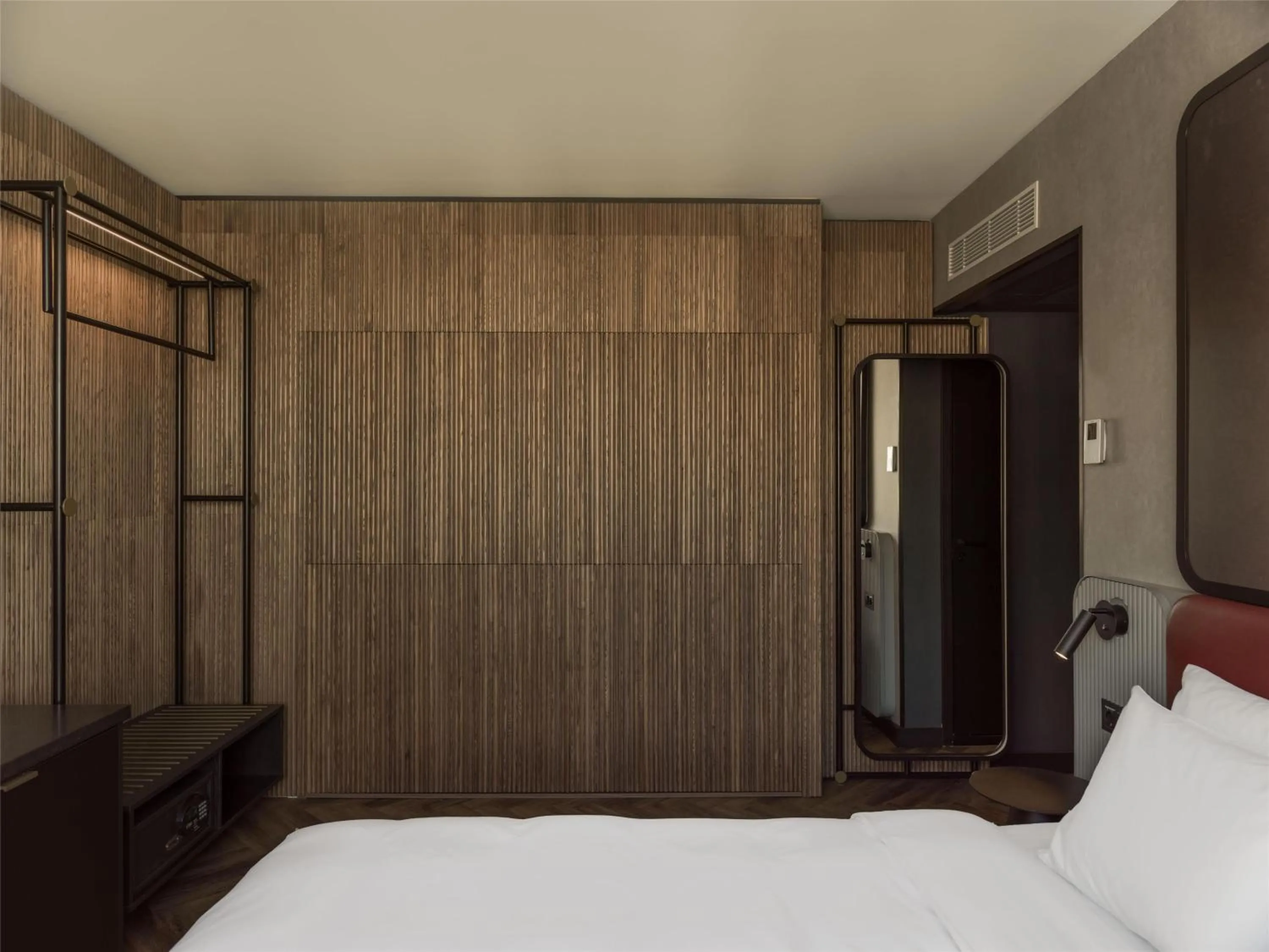 Bedroom, Bed in Radisson RED Oslo City Centre, A Verified Net Zero Hotel