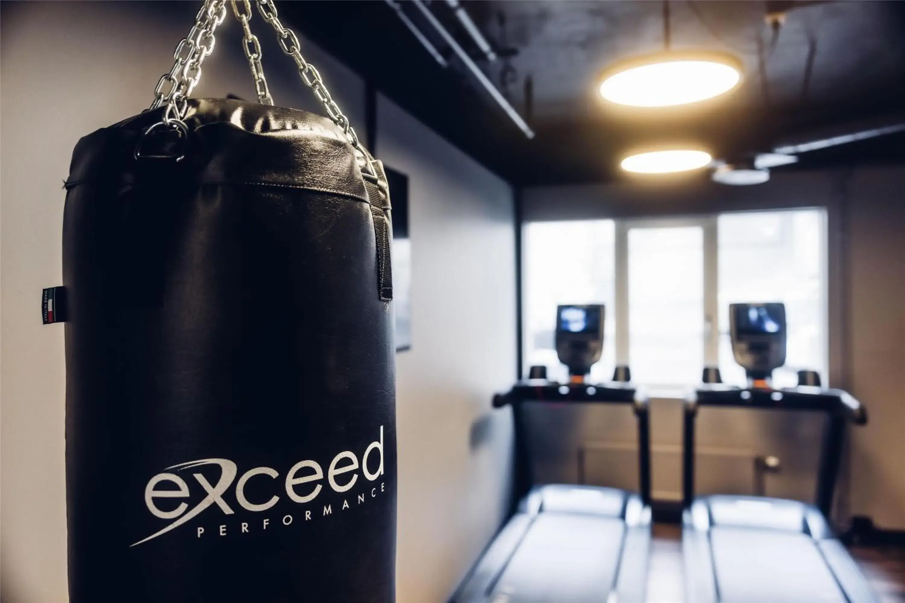 Fitness centre/facilities in Radisson RED Oslo City Centre, A Verified Net Zero Hotel Fitness centre/facilities in Radisson RED Oslo City Centre, A Verified Net Zero Hotel