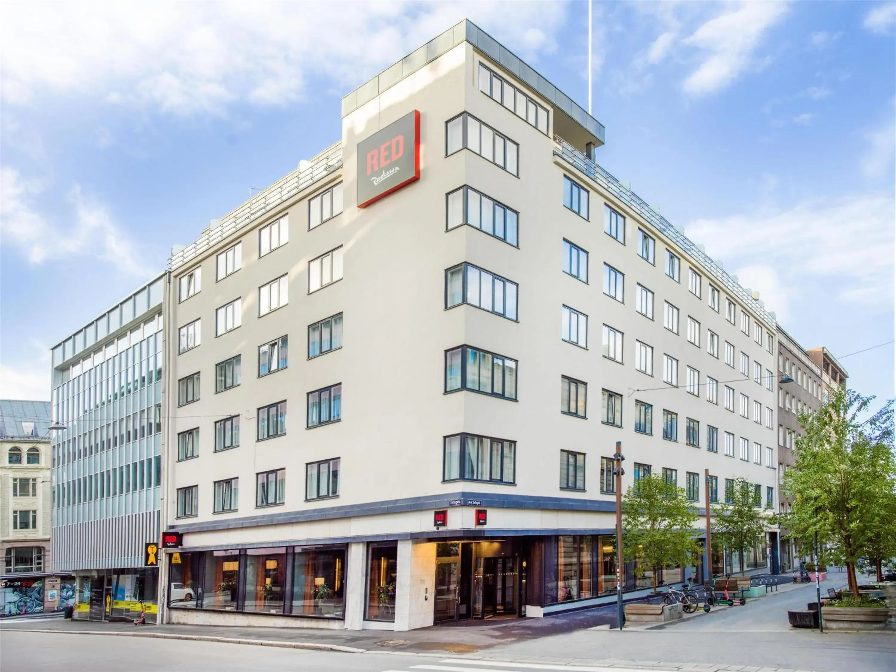 Property building in Radisson RED Oslo City Centre, A Verified Net Zero Hotel Property building in Radisson RED Oslo City Centre, A Verified Net Zero Hotel