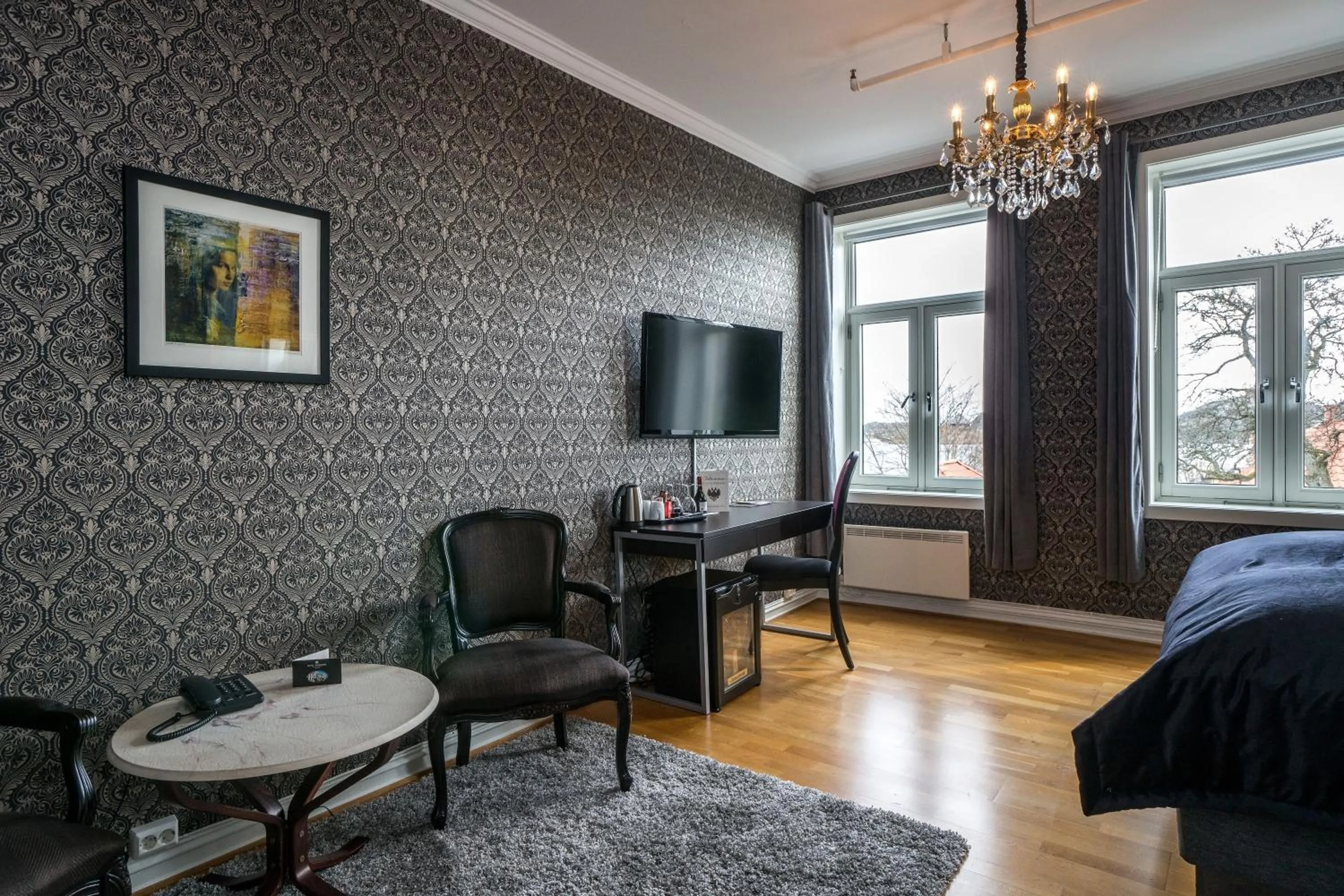 Seating area in Hotel Wassilioff - Unike Hoteller