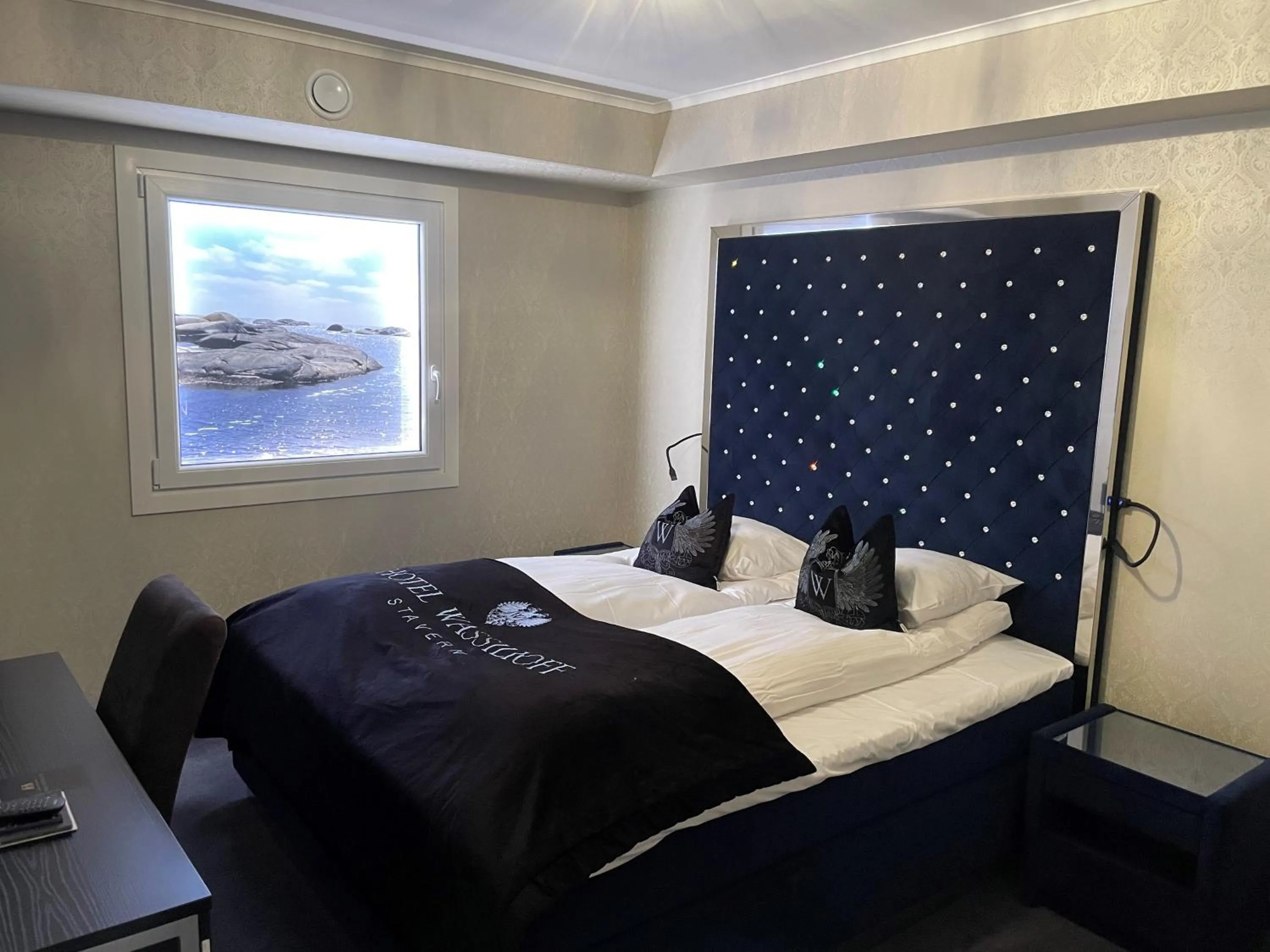 Bed in Hotel Wassilioff - Unike Hoteller