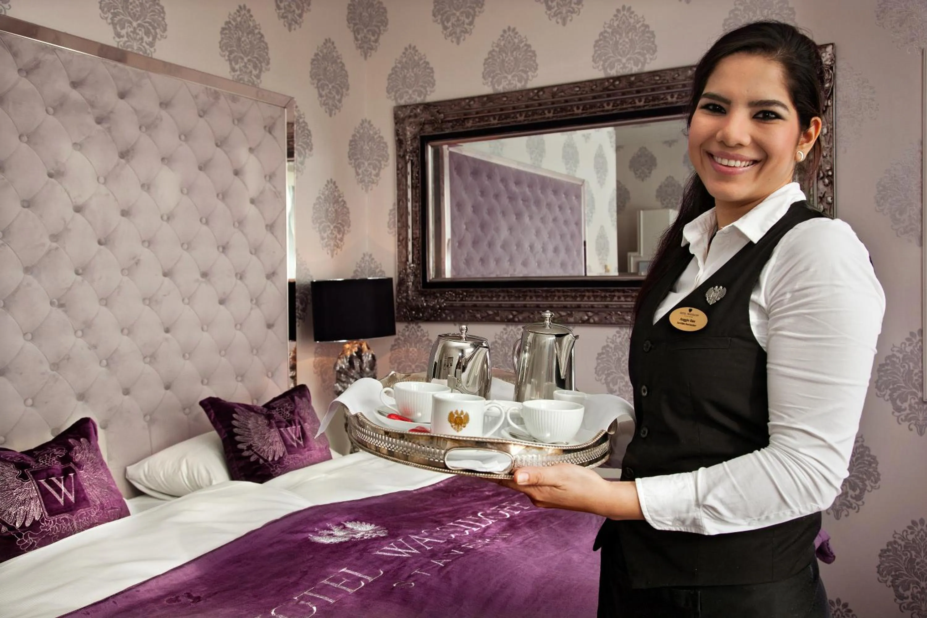 Staff, Bed in Hotel Wassilioff - Unike Hoteller