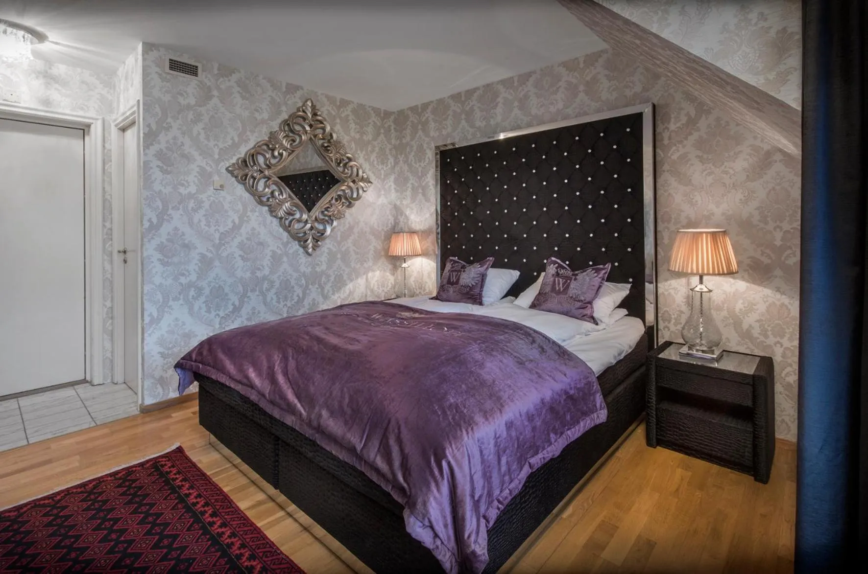 Bed in Hotel Wassilioff - Unike Hoteller