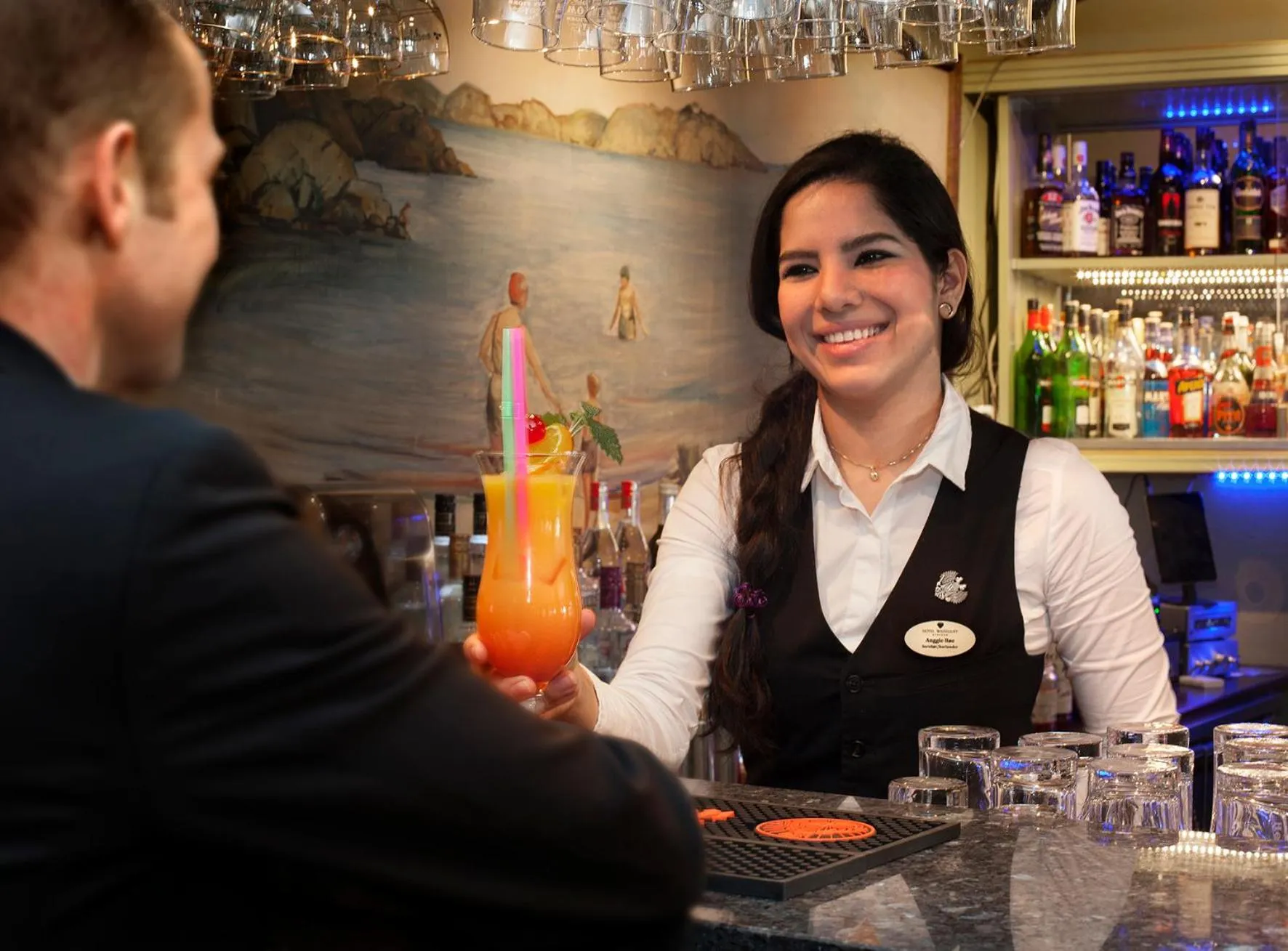 Lounge or bar in Hotel Wassilioff - Unike Hoteller