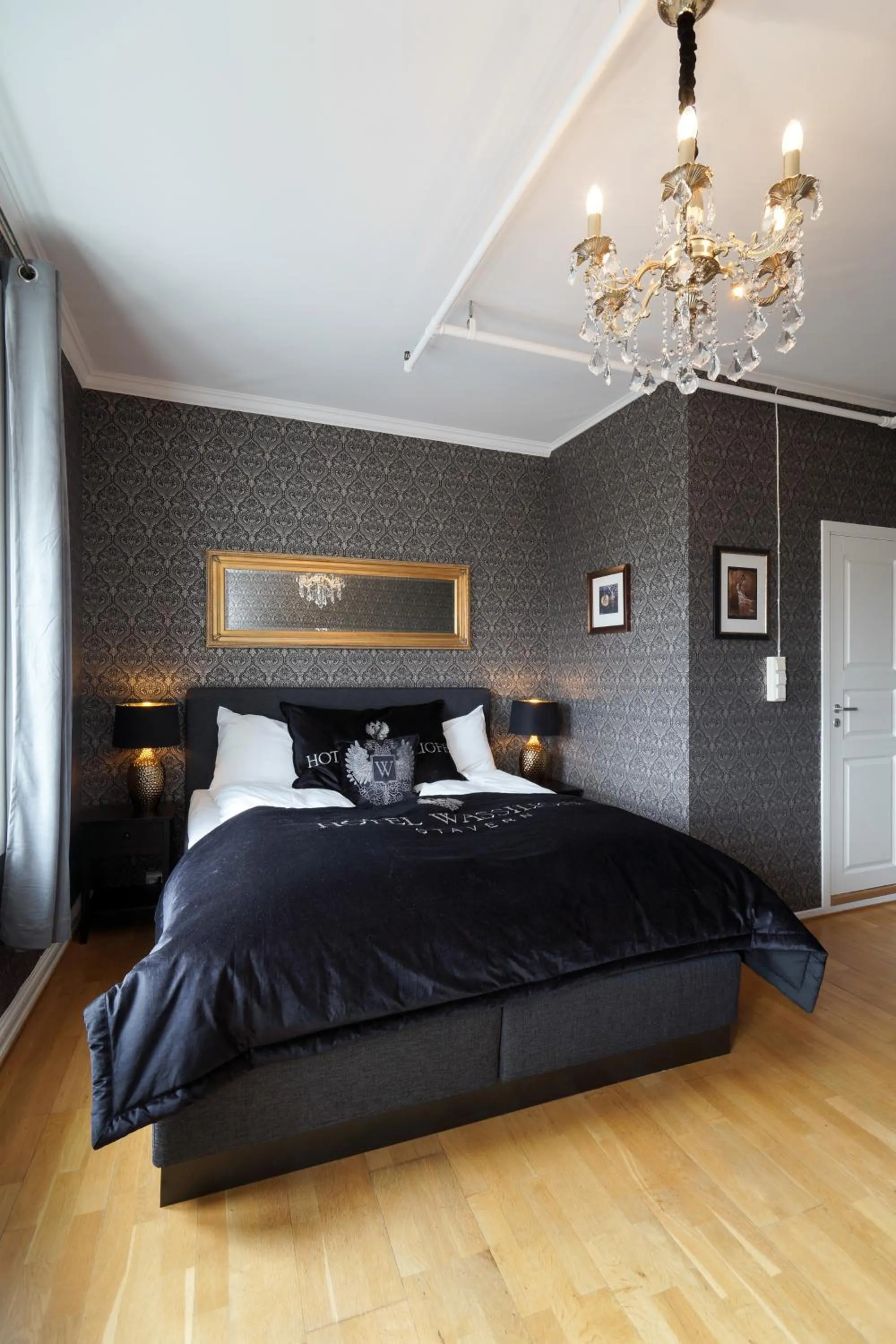 Bed in Hotel Wassilioff - Unike Hoteller