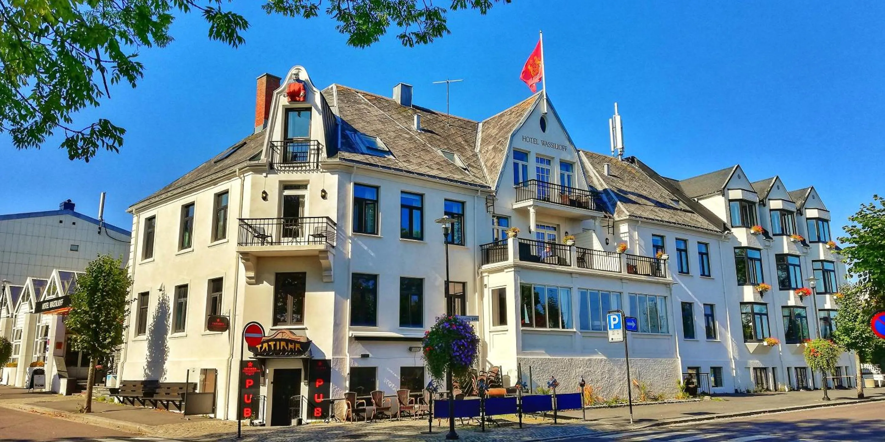 Property building in Hotel Wassilioff - Unike Hoteller