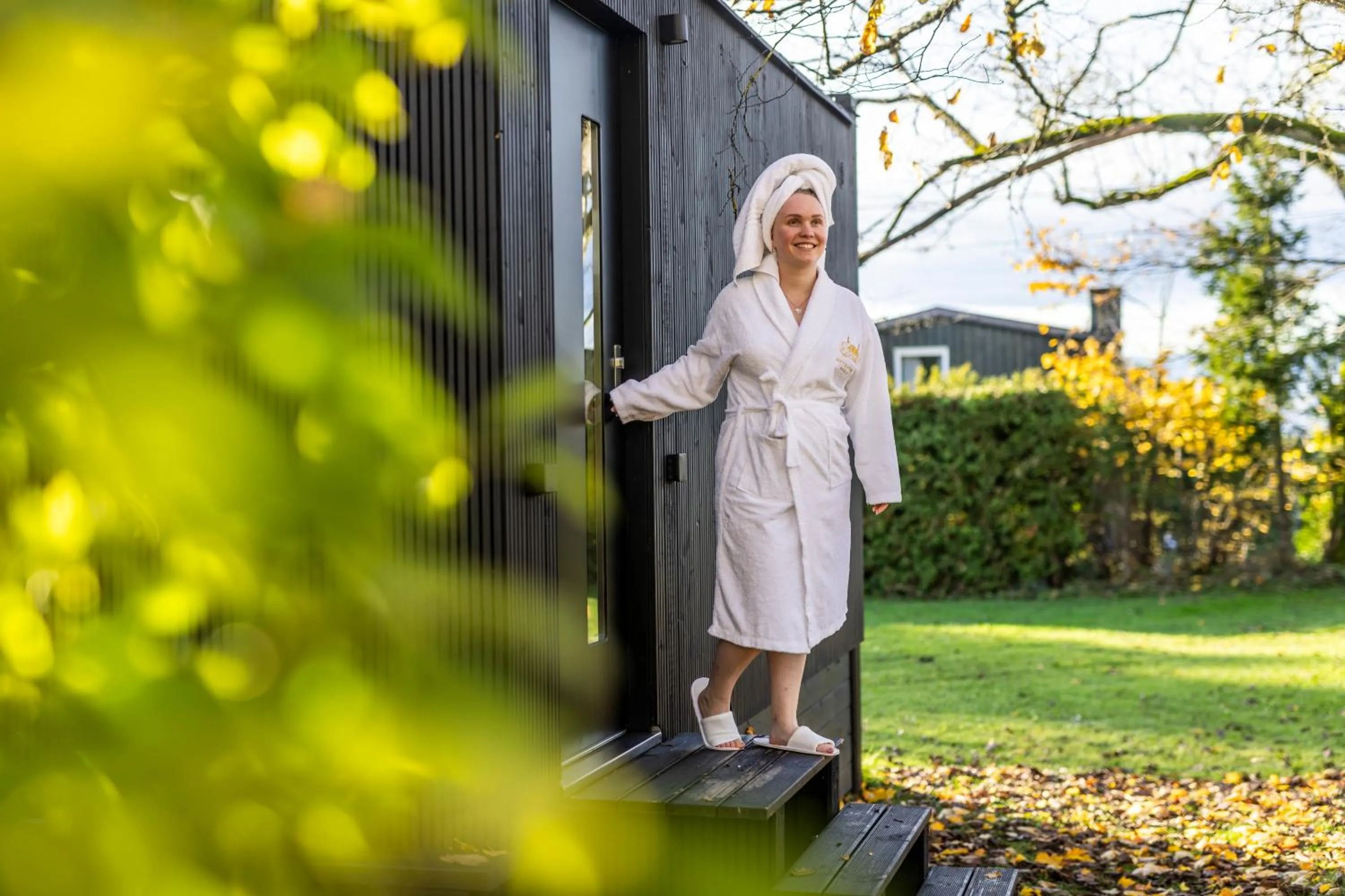 Sauna in Hotel Refsnes Gods - by Classic Norway Hotels