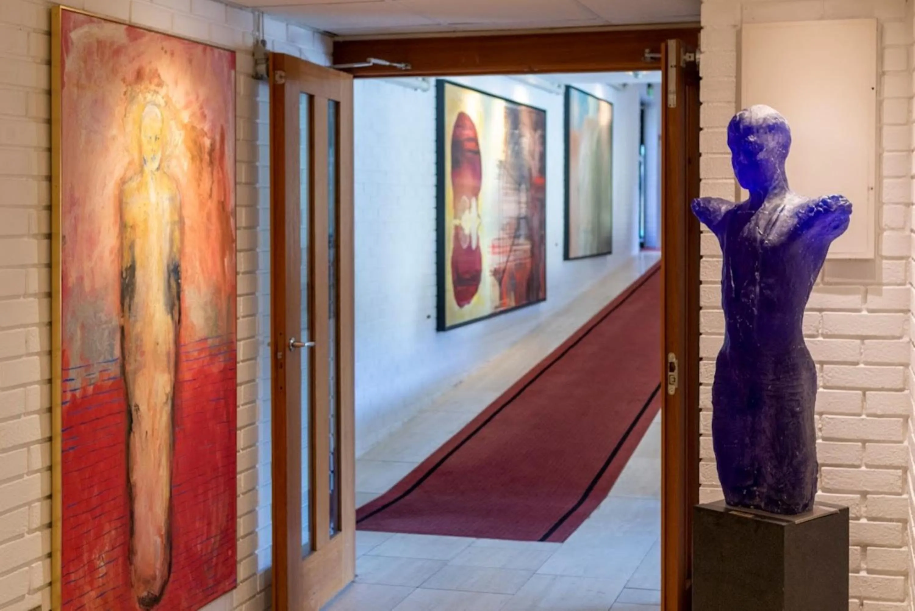 Decorative detail in Hotel Refsnes Gods - by Classic Norway Hotels