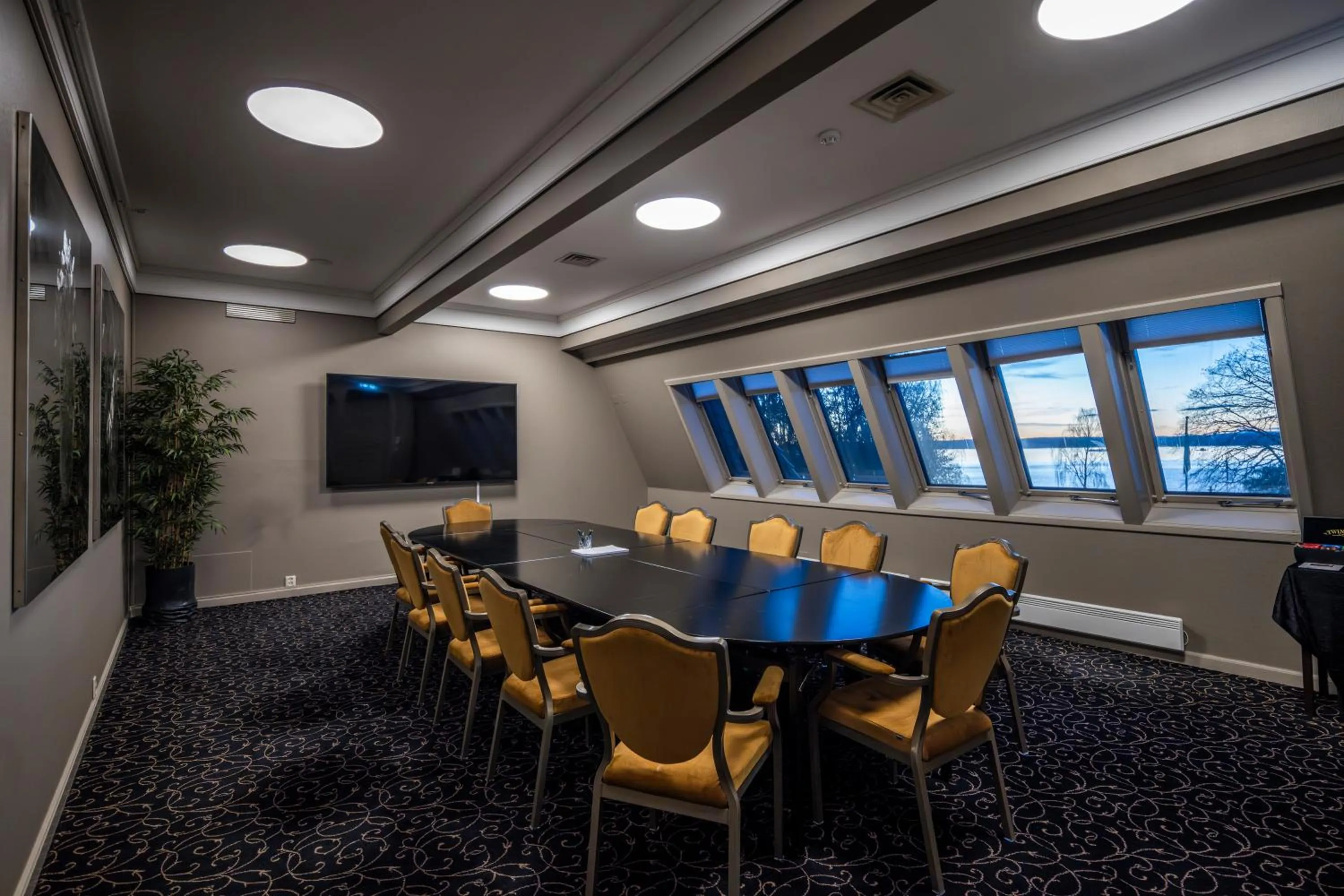 Meeting/conference room in Hotel Refsnes Gods - by Classic Norway Hotels