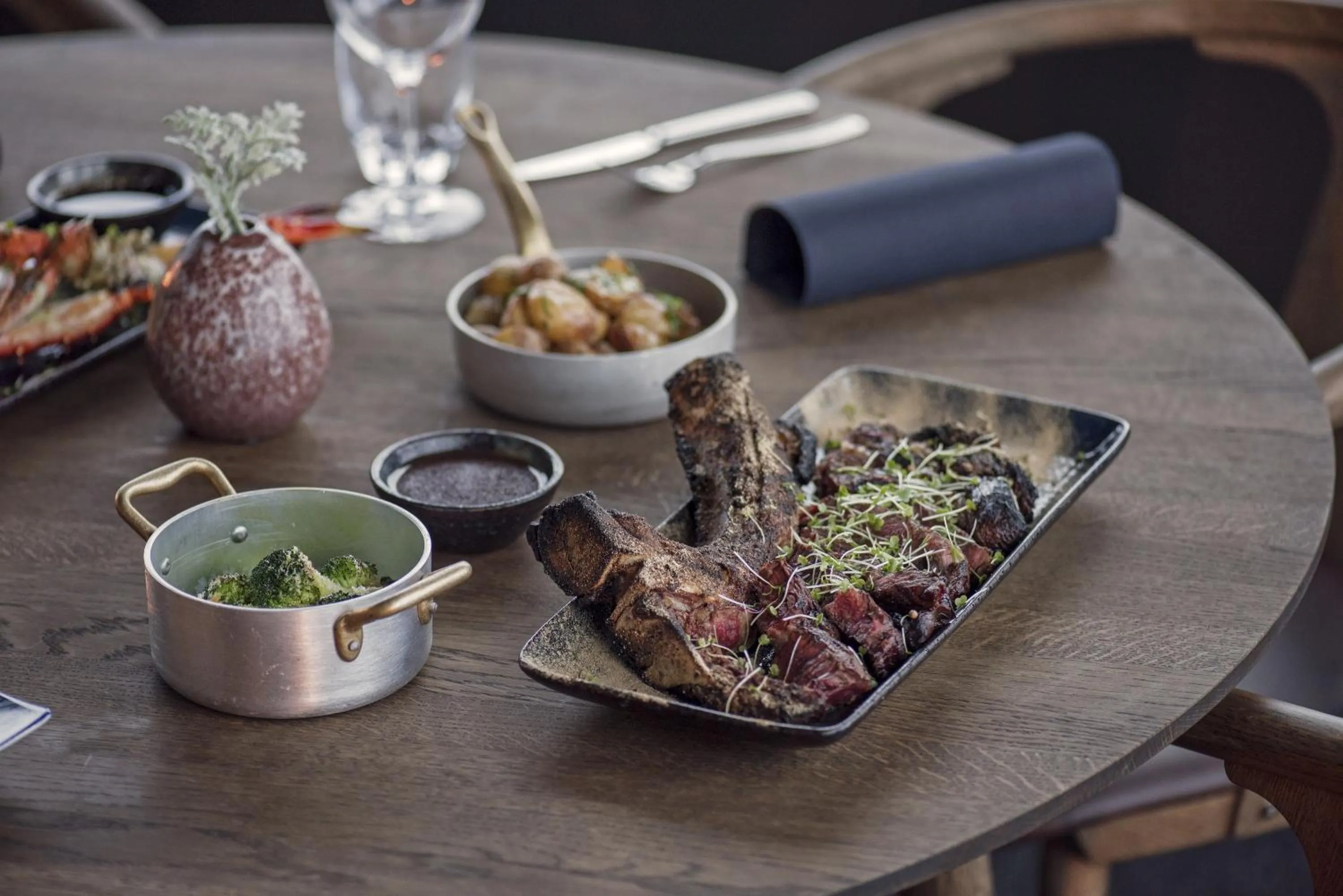 Food close-up in Funken Lodge