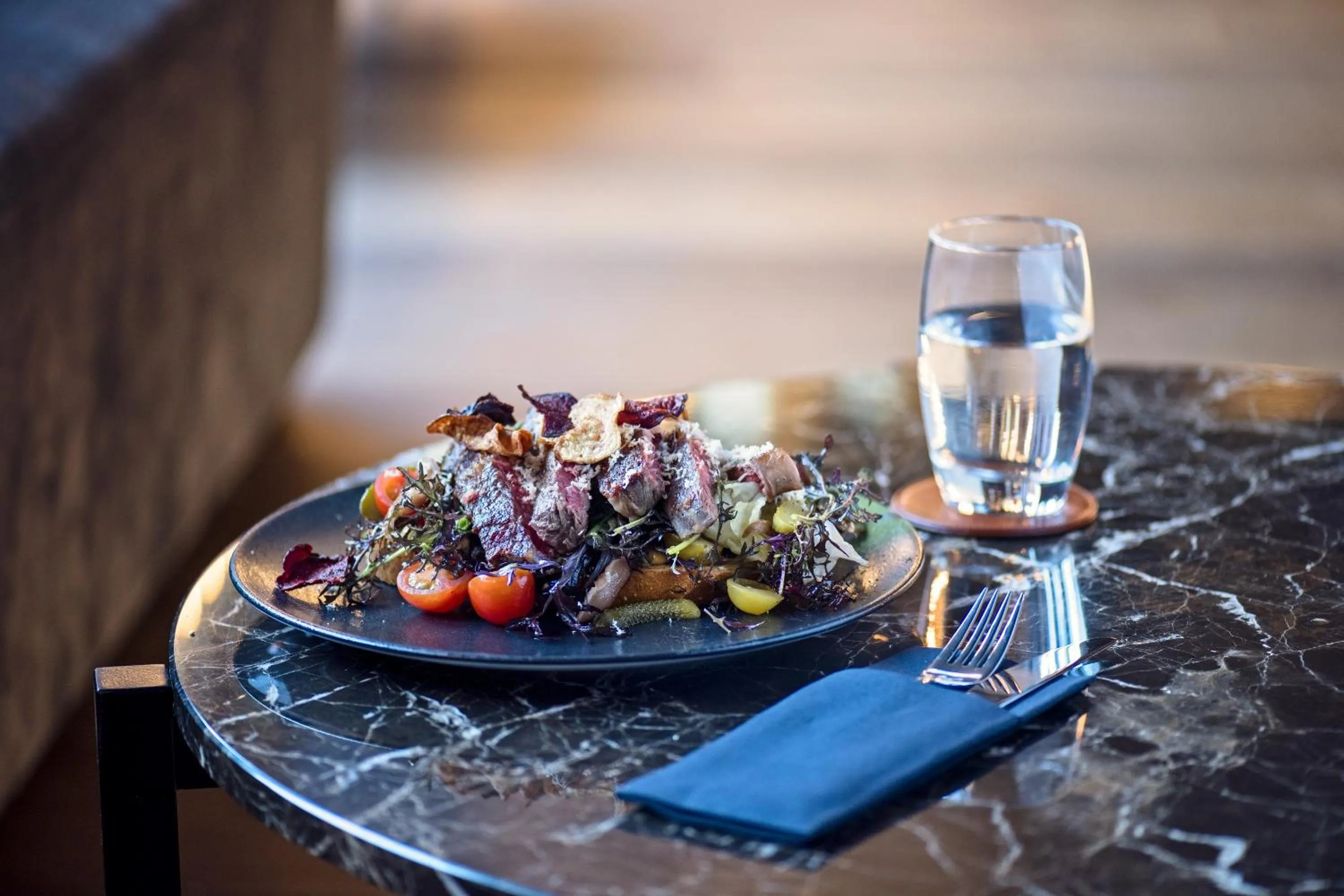 Food close-up in Funken Lodge