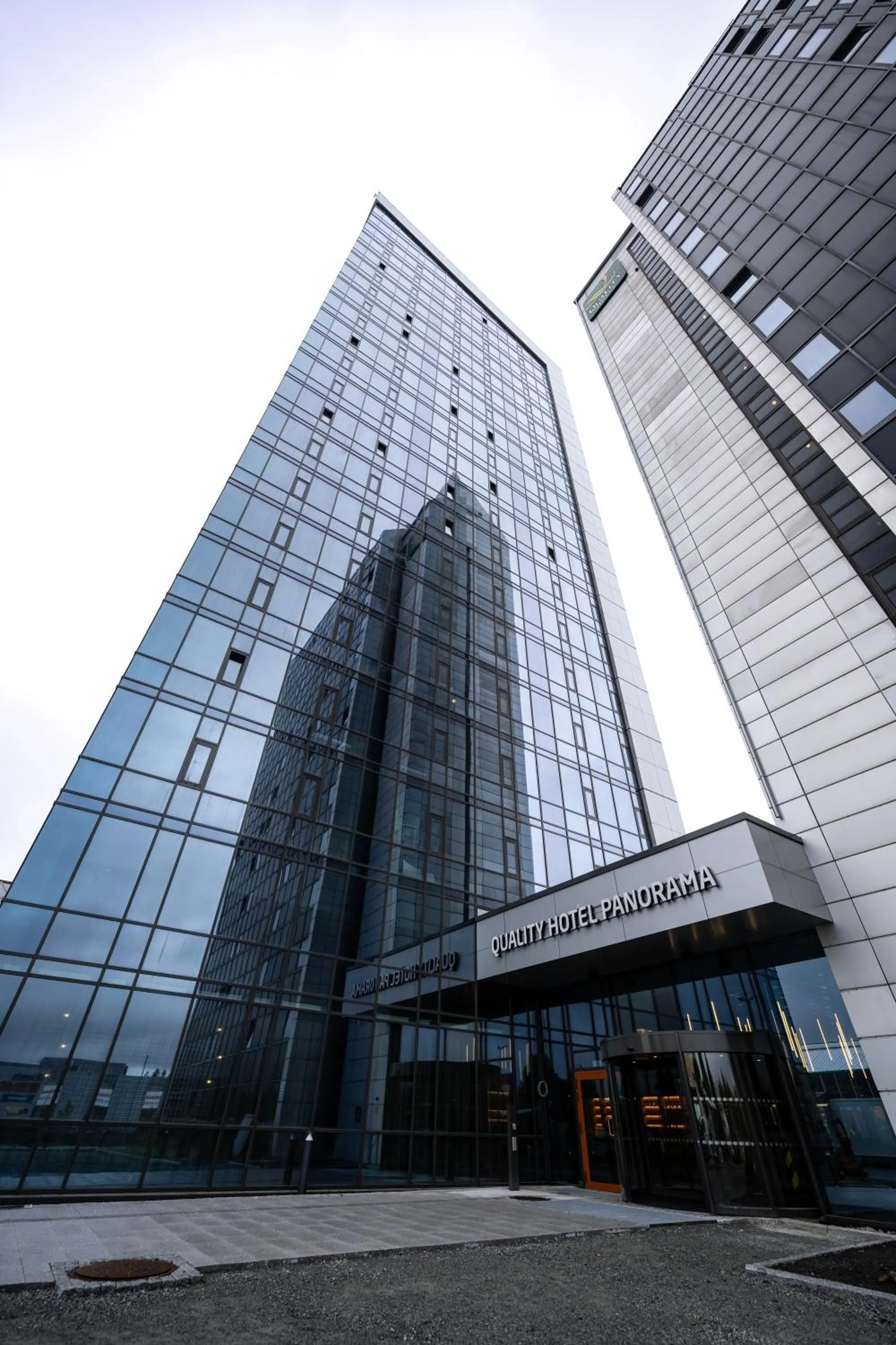 Facade/entrance in Quality Hotel Panorama