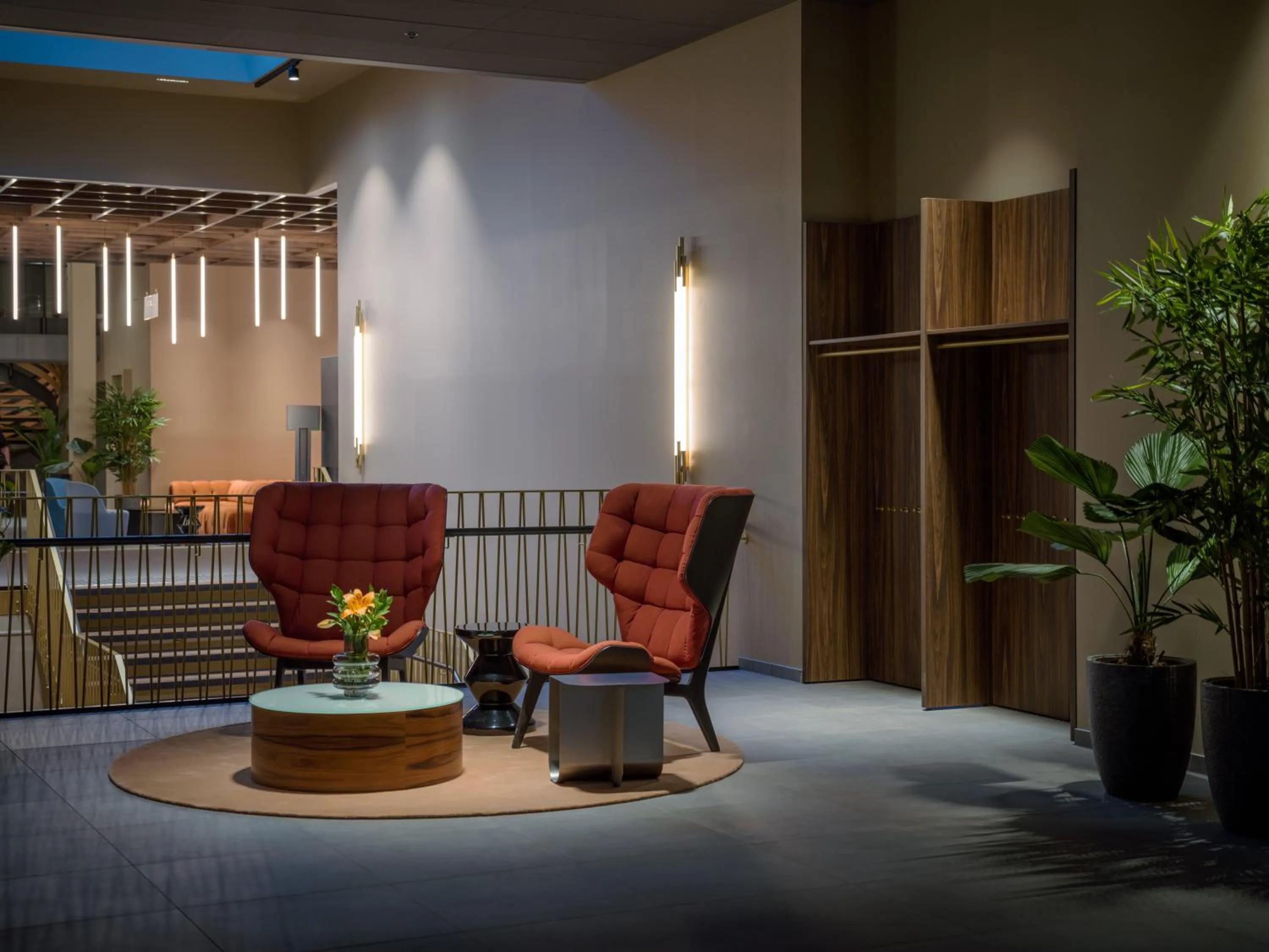 Communal lounge/ TV room in Quality Hotel Panorama