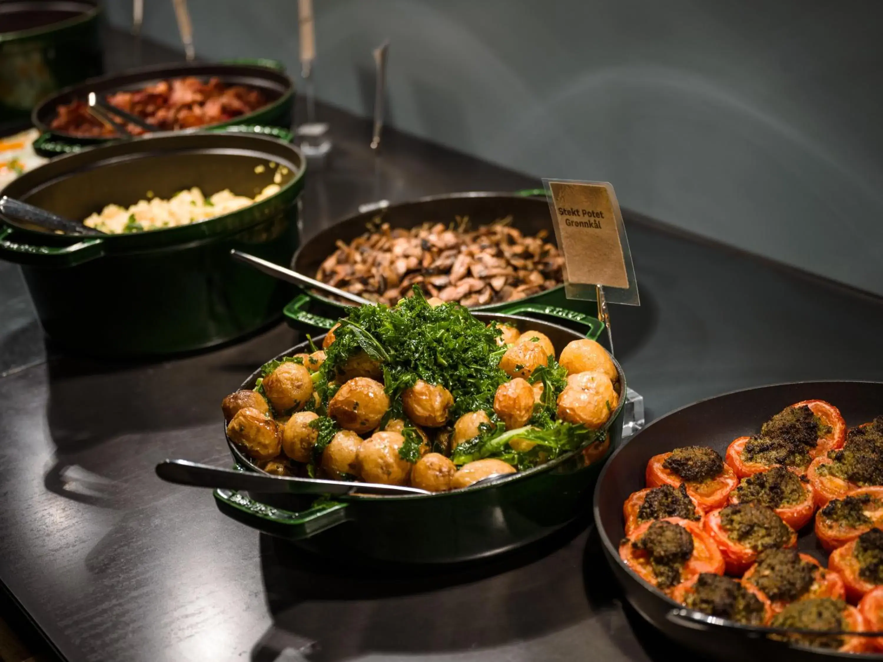 Buffet breakfast in Quality Hotel Panorama Buffet breakfast in Quality Hotel Panorama