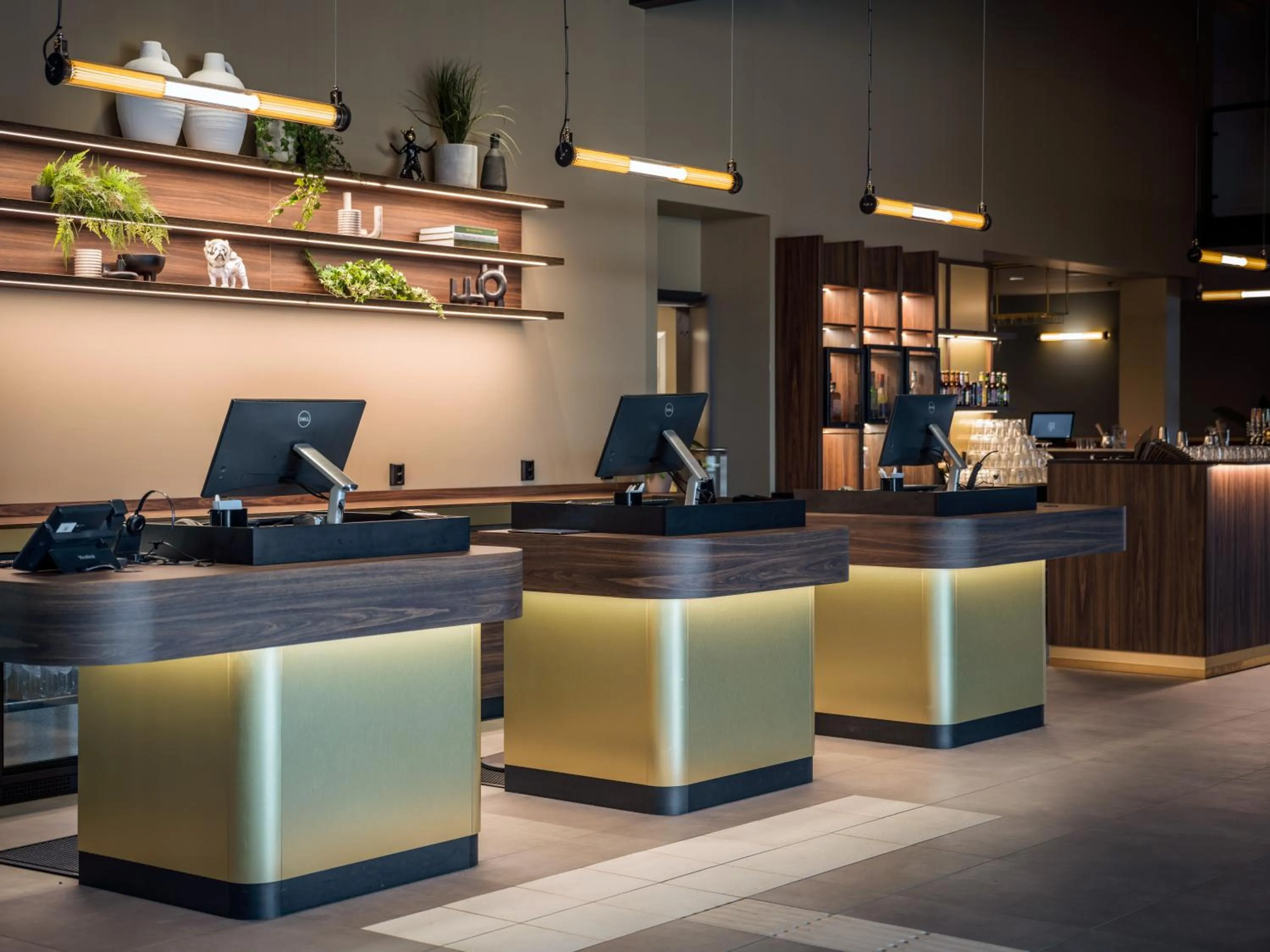 Lobby or reception in Quality Hotel Panorama