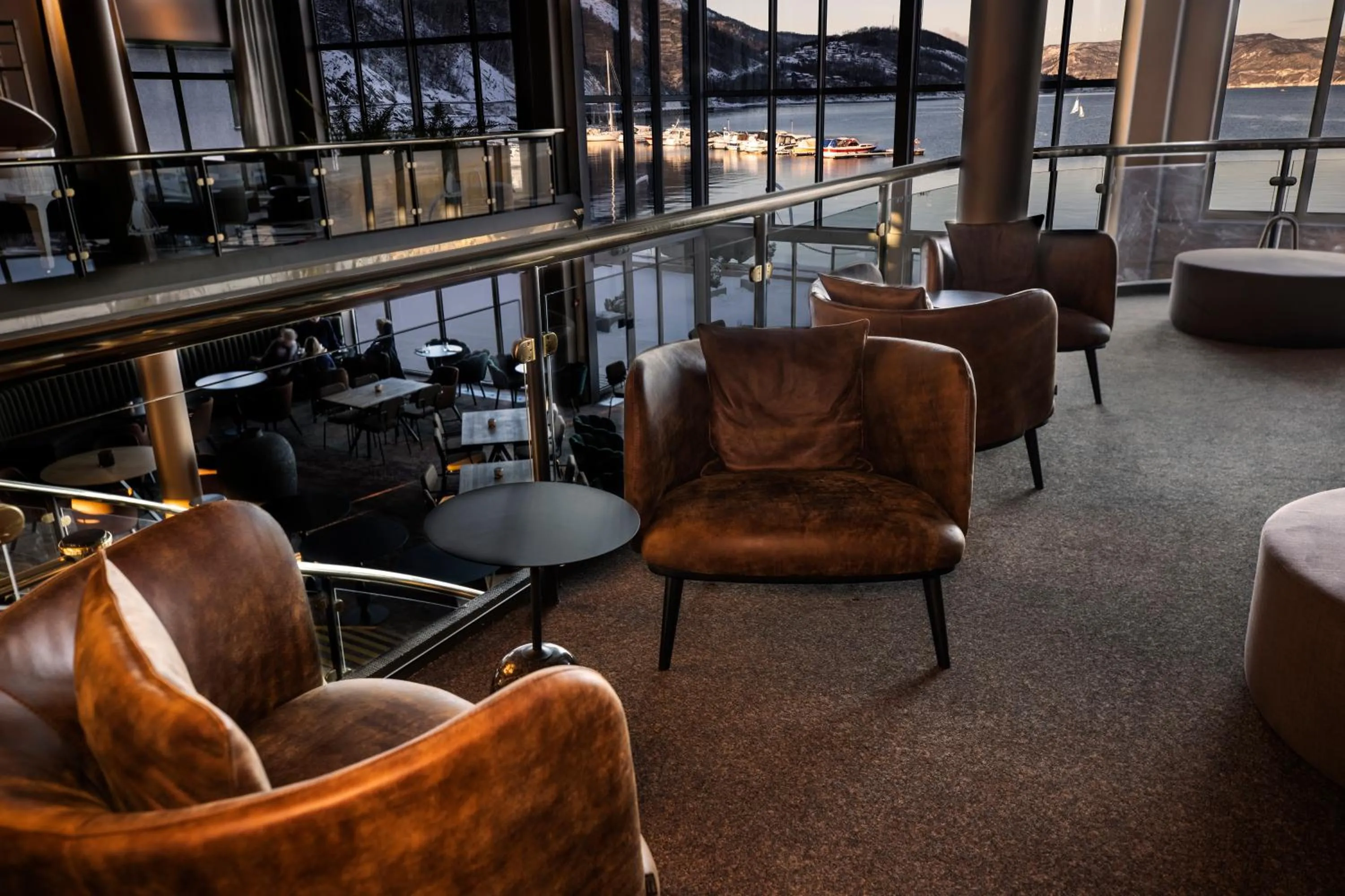 Lounge or bar in Rognan Hotel