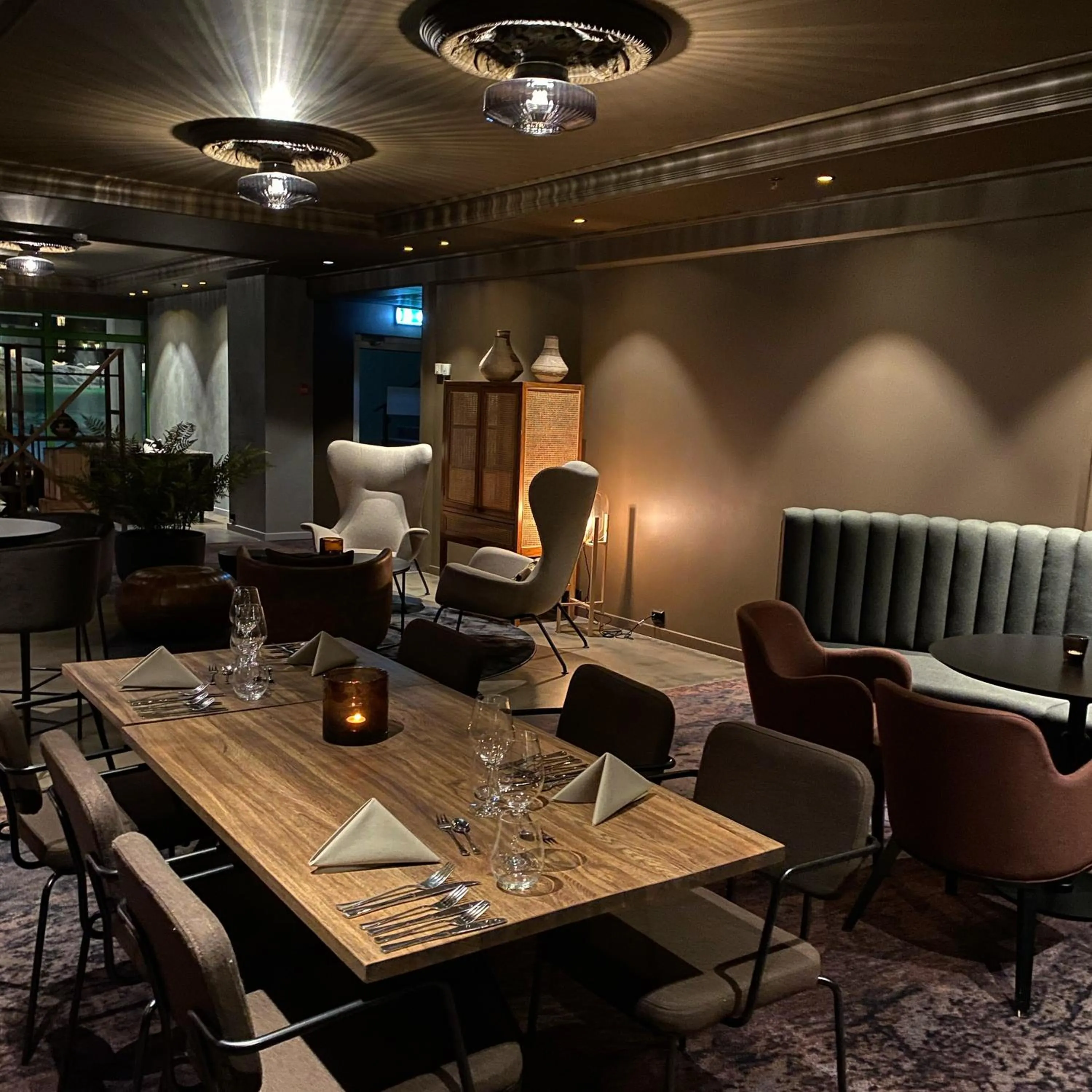 Restaurant/places to eat in Rognan Hotel