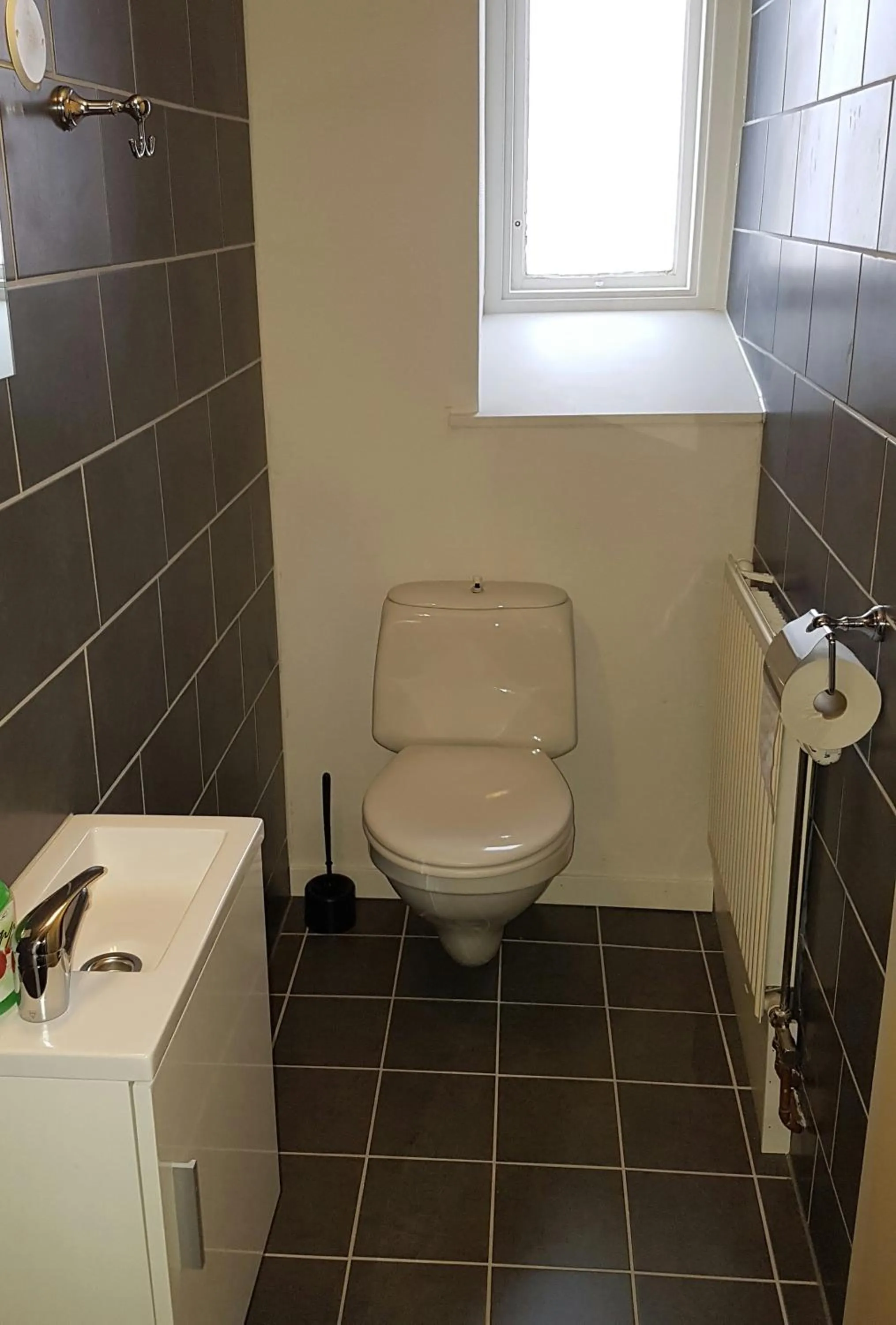 Toilet in Grand Hotel Hønefoss