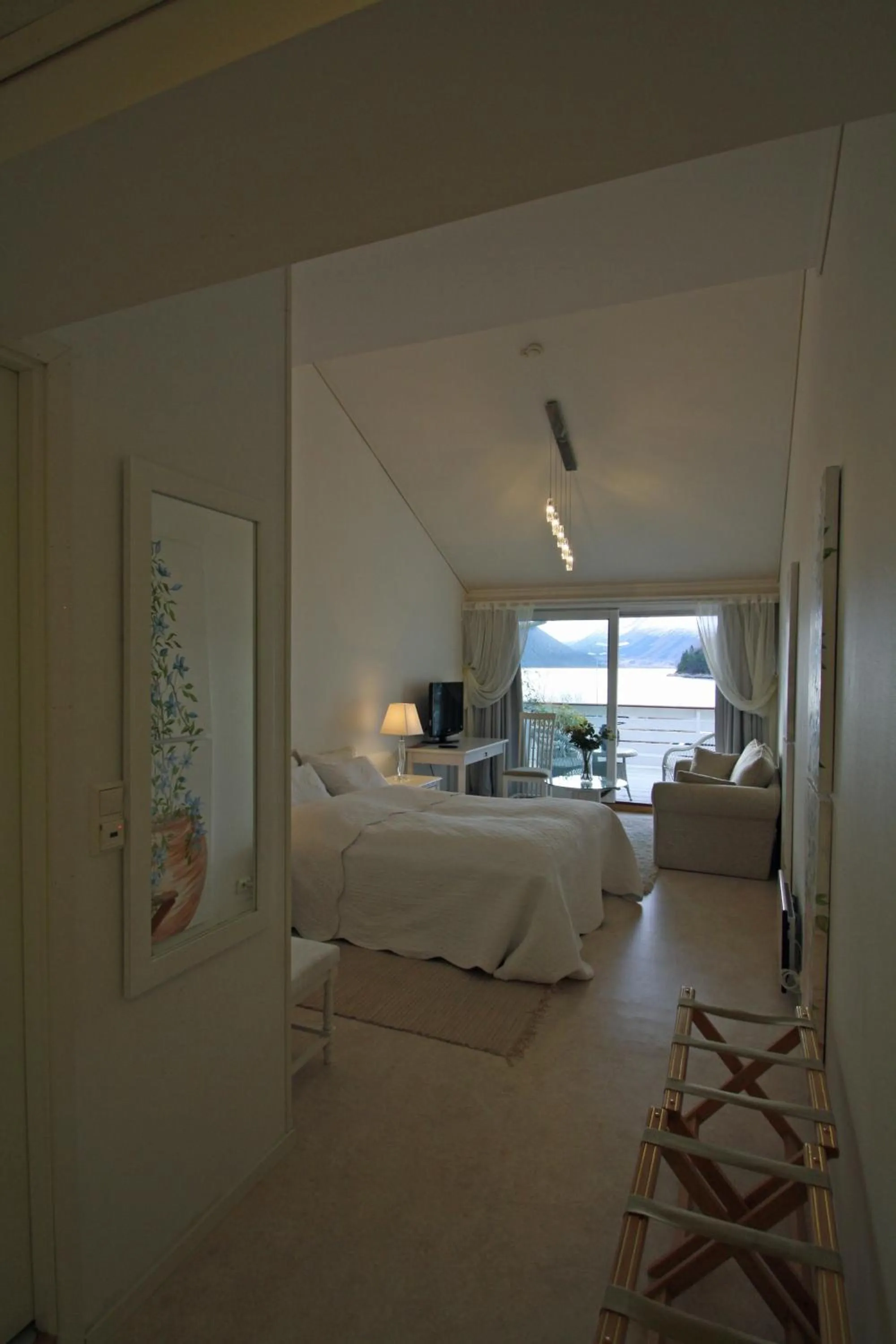 Photo of the whole room, Bed in Sunde Fjord Hotel, free and easy parking