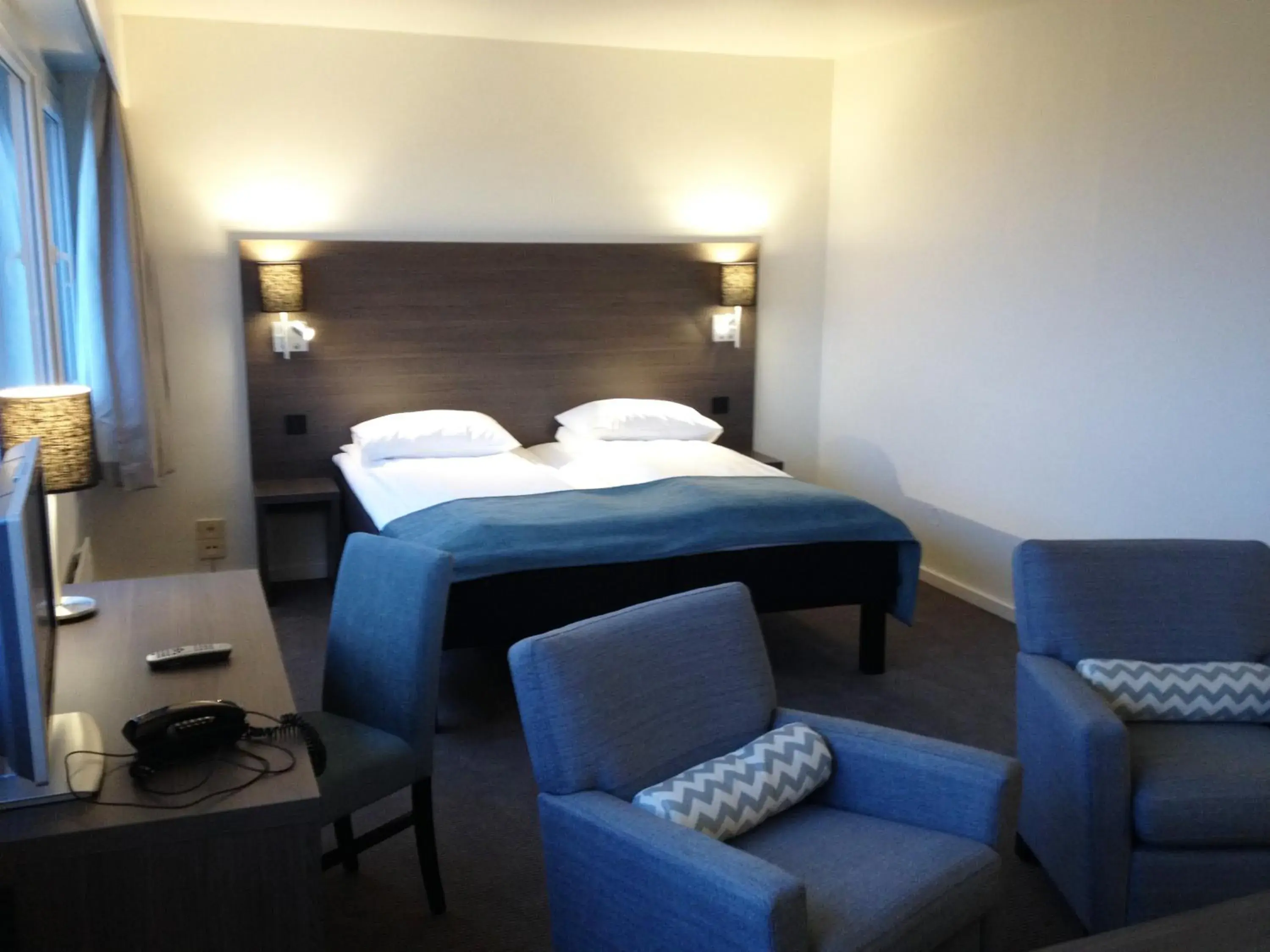 Bedroom, Bed in Thon Partner Hotel Andrikken Bedroom, Bed in Thon Partner Hotel Andrikken