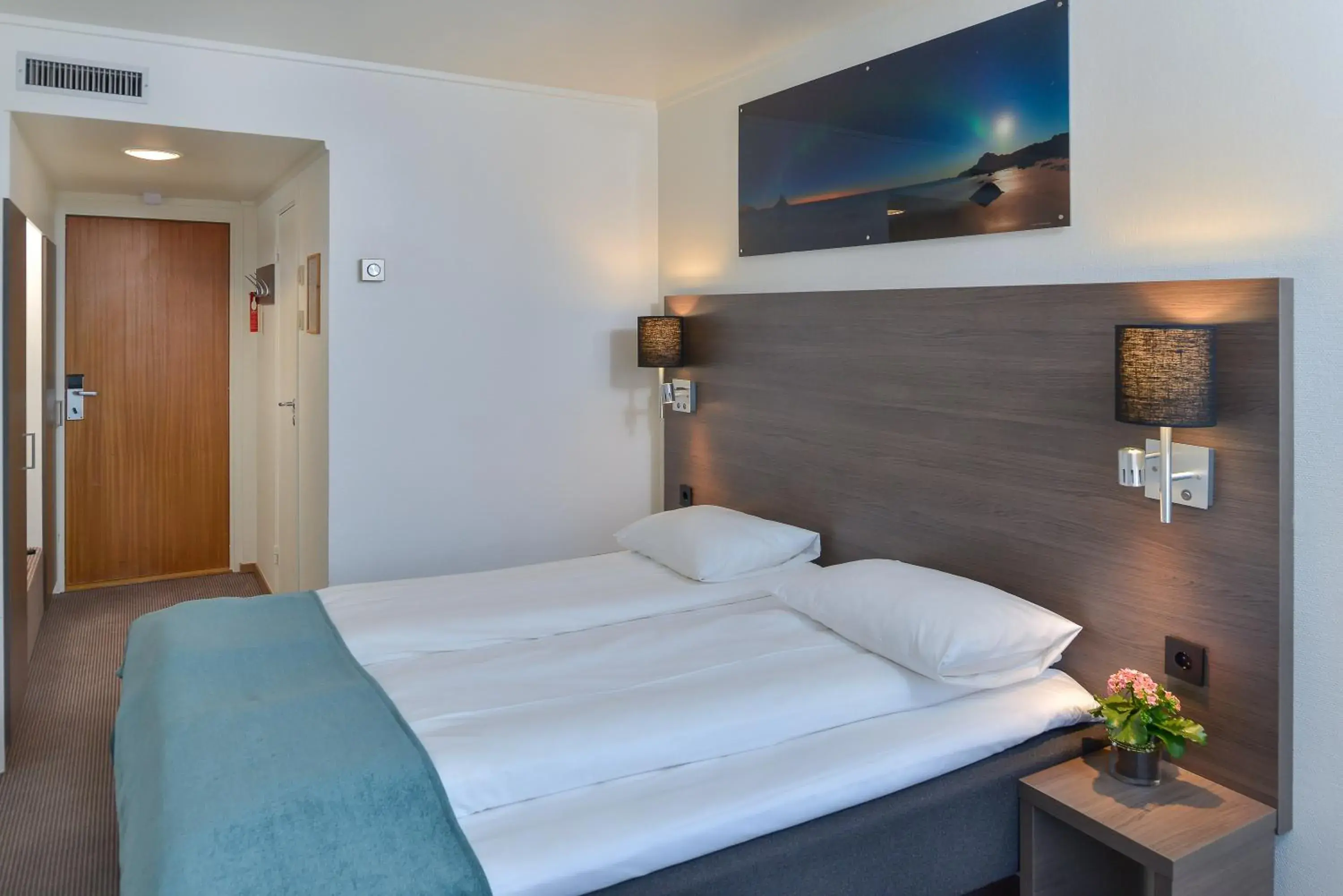 Bedroom, Bed in Thon Partner Hotel Andrikken Bedroom, Bed in Thon Partner Hotel Andrikken