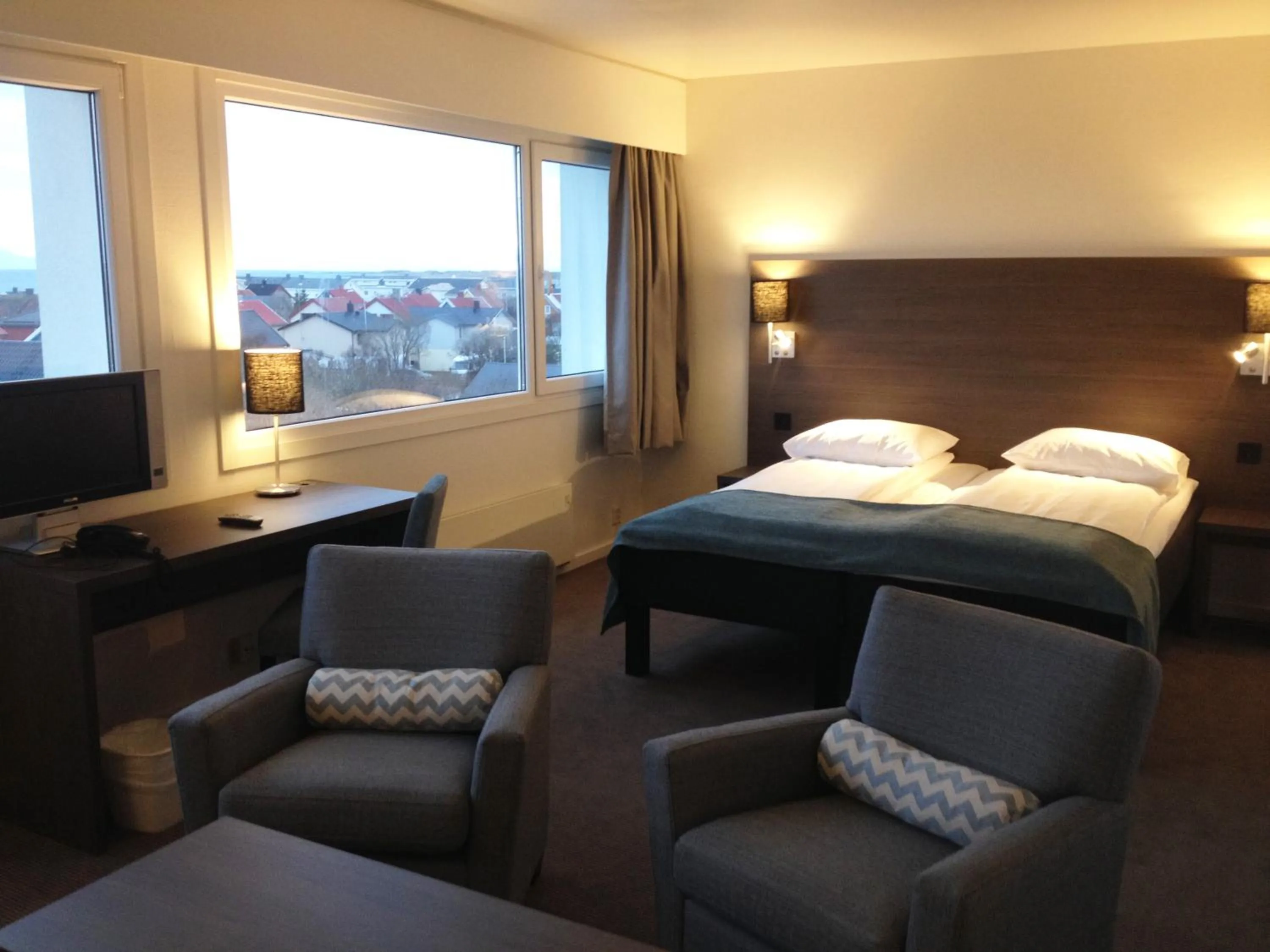 Bedroom, Bed in Thon Partner Hotel Andrikken