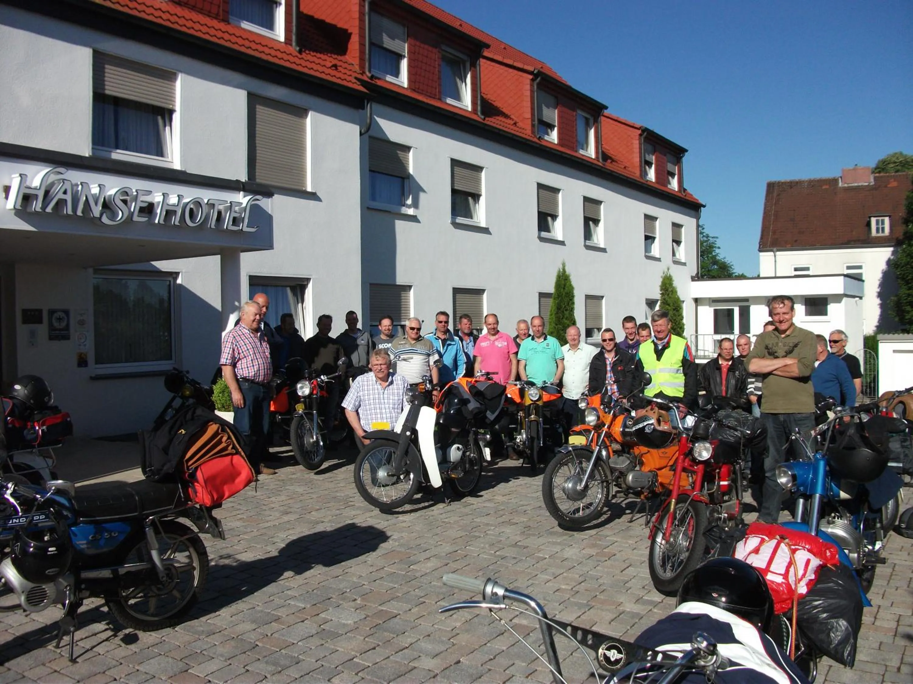 group of guests in Hanse Hotel