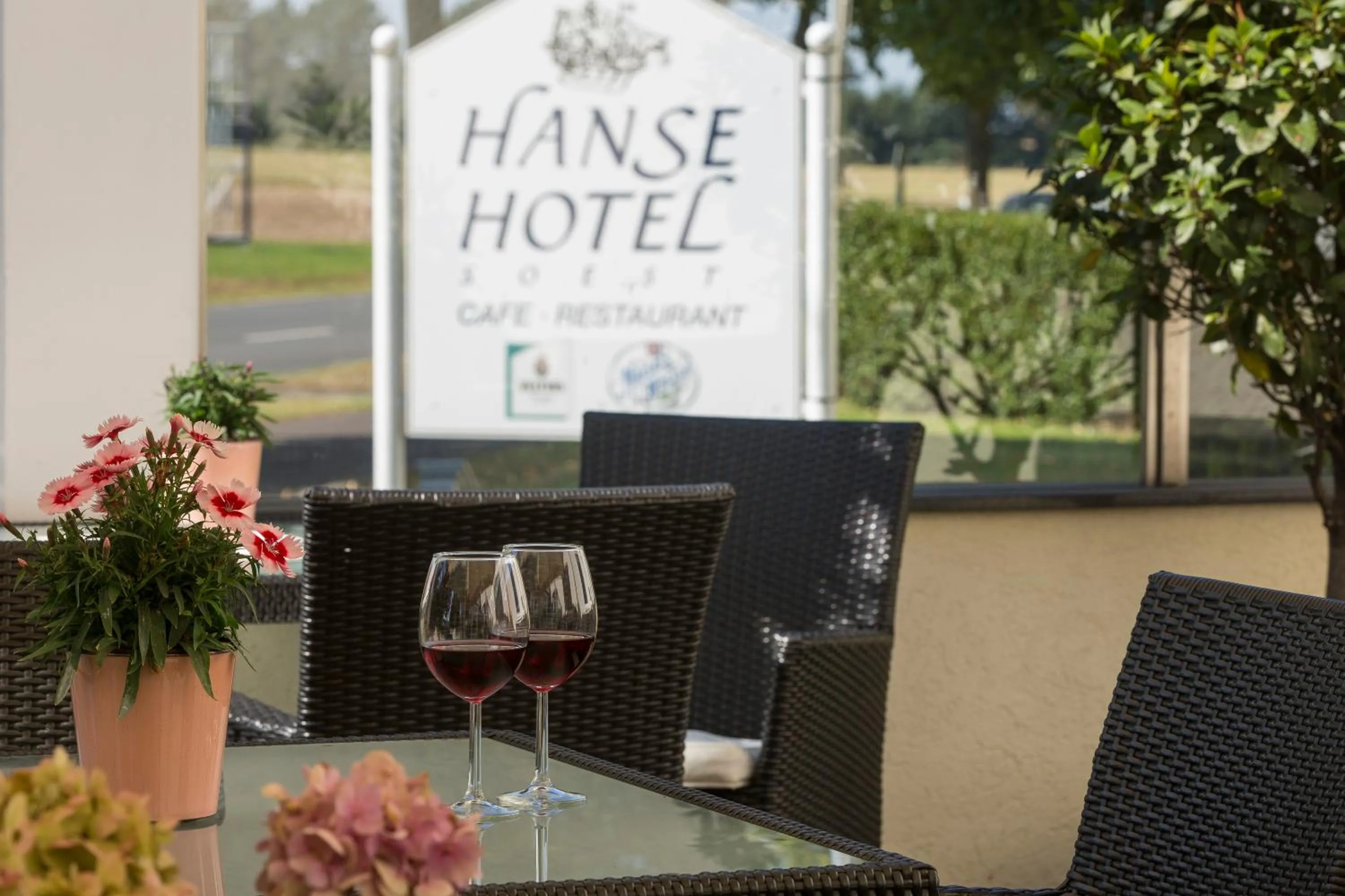 Balcony/Terrace in Hanse Hotel