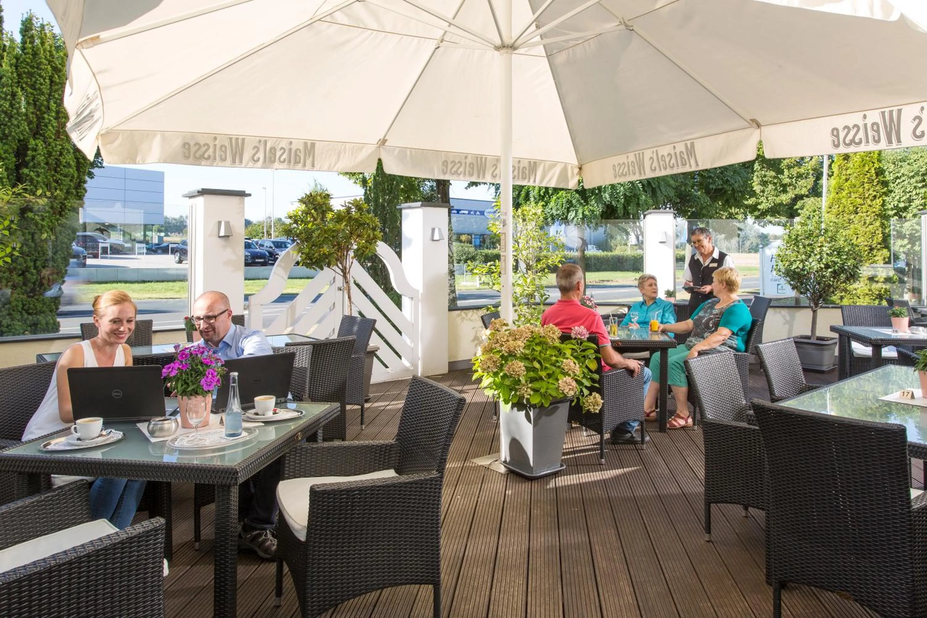 Balcony/Terrace in Hanse Hotel