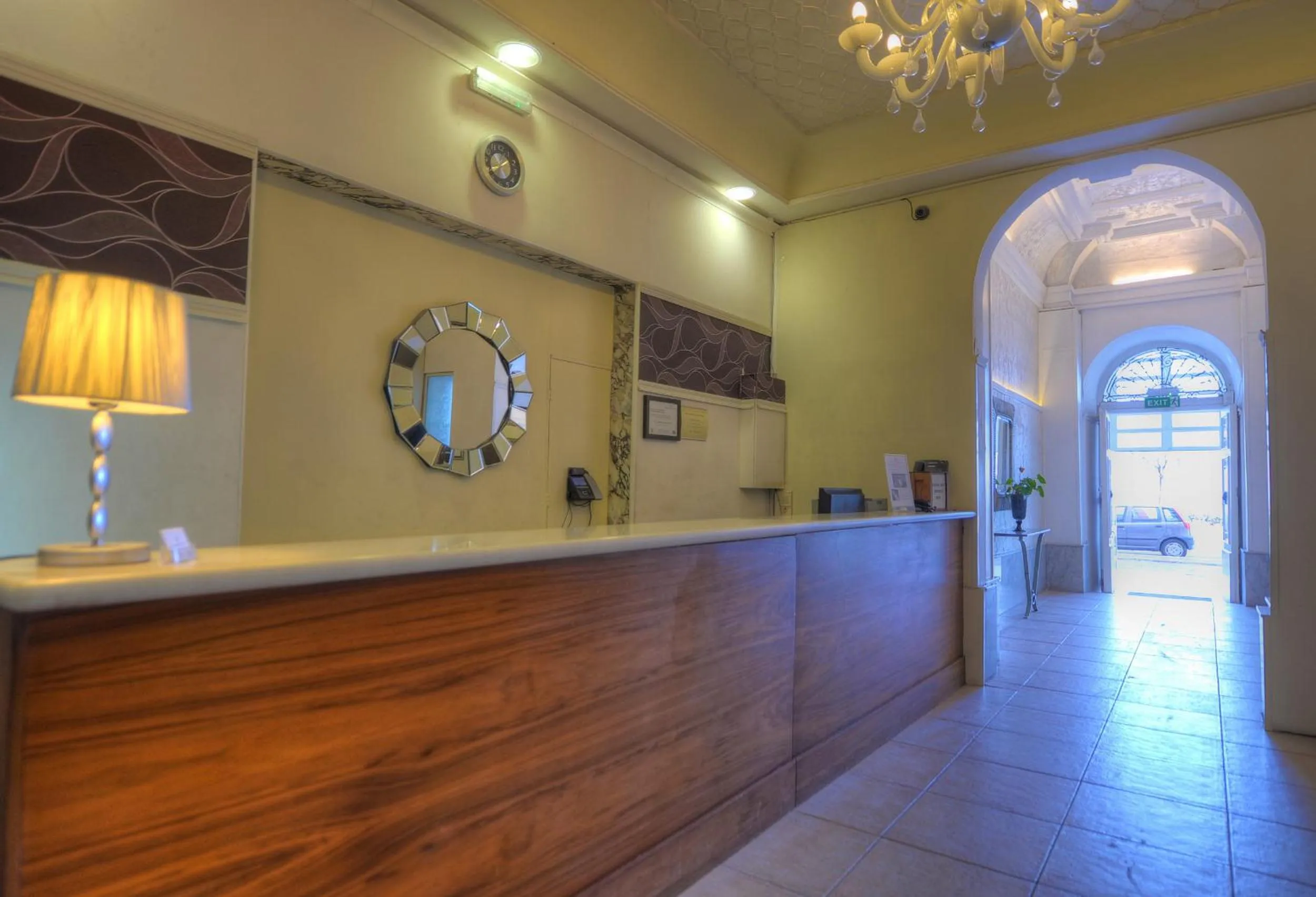 Lobby or reception in Europa Hotel