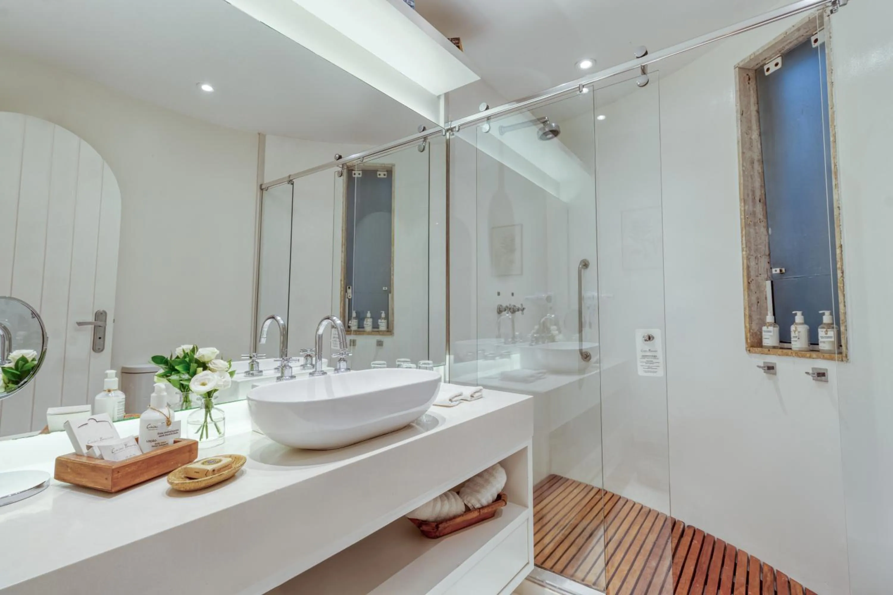 Bathroom in Casas Brancas Boutique Hotel & Spa