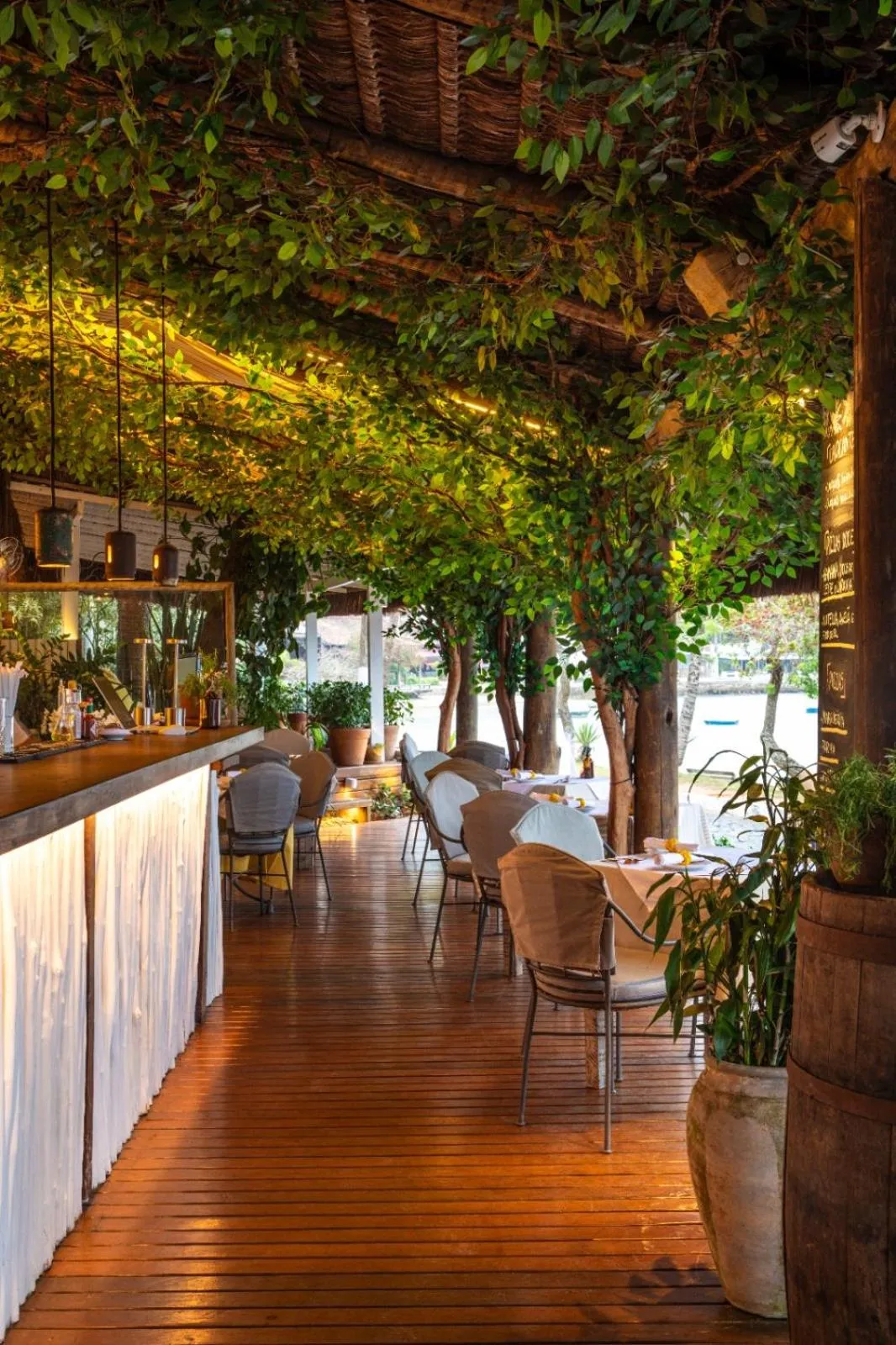 Restaurant/places to eat in Casas Brancas Boutique Hotel & Spa