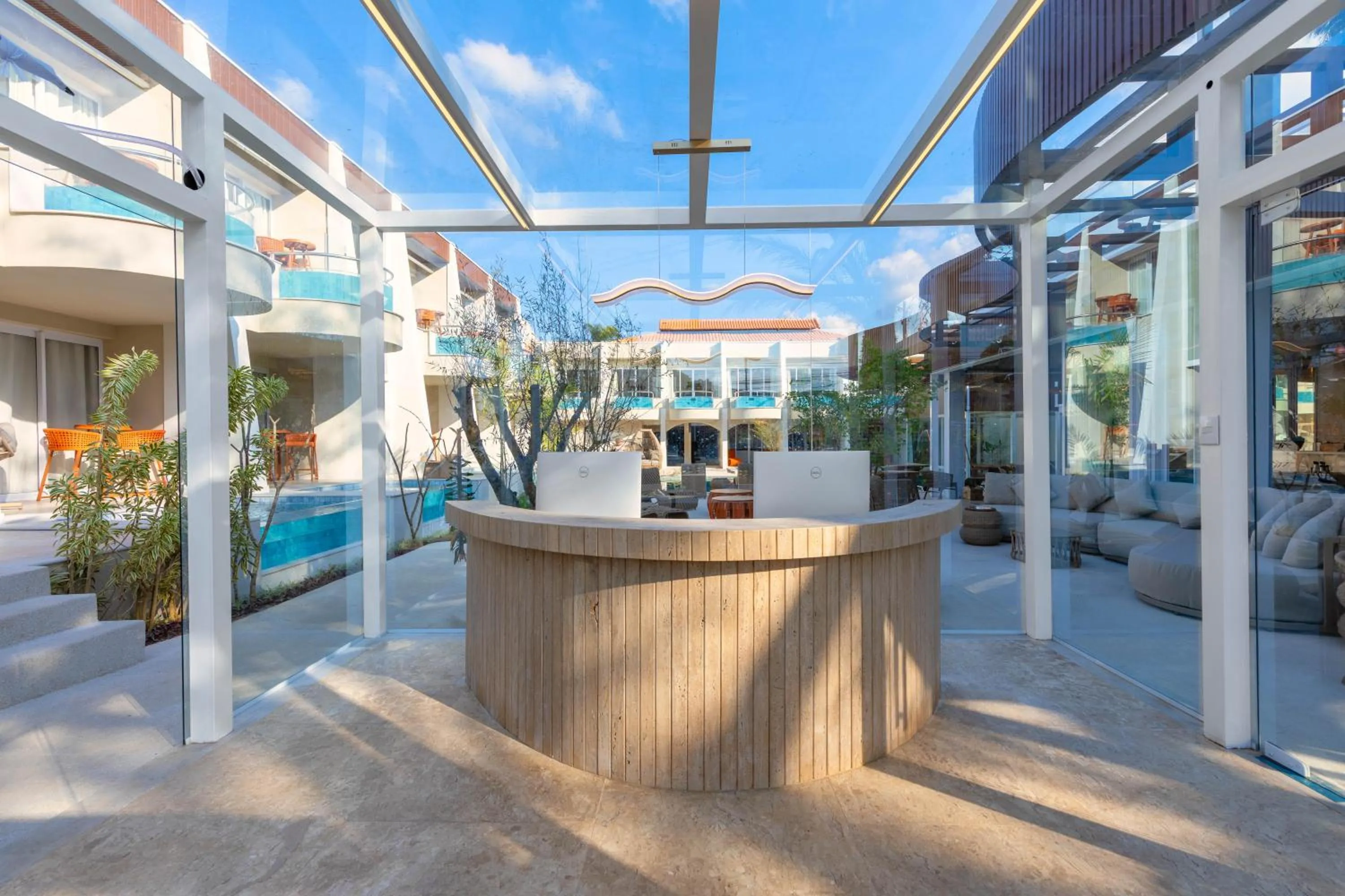 Lobby or reception in Pousada Estrela de Paraty