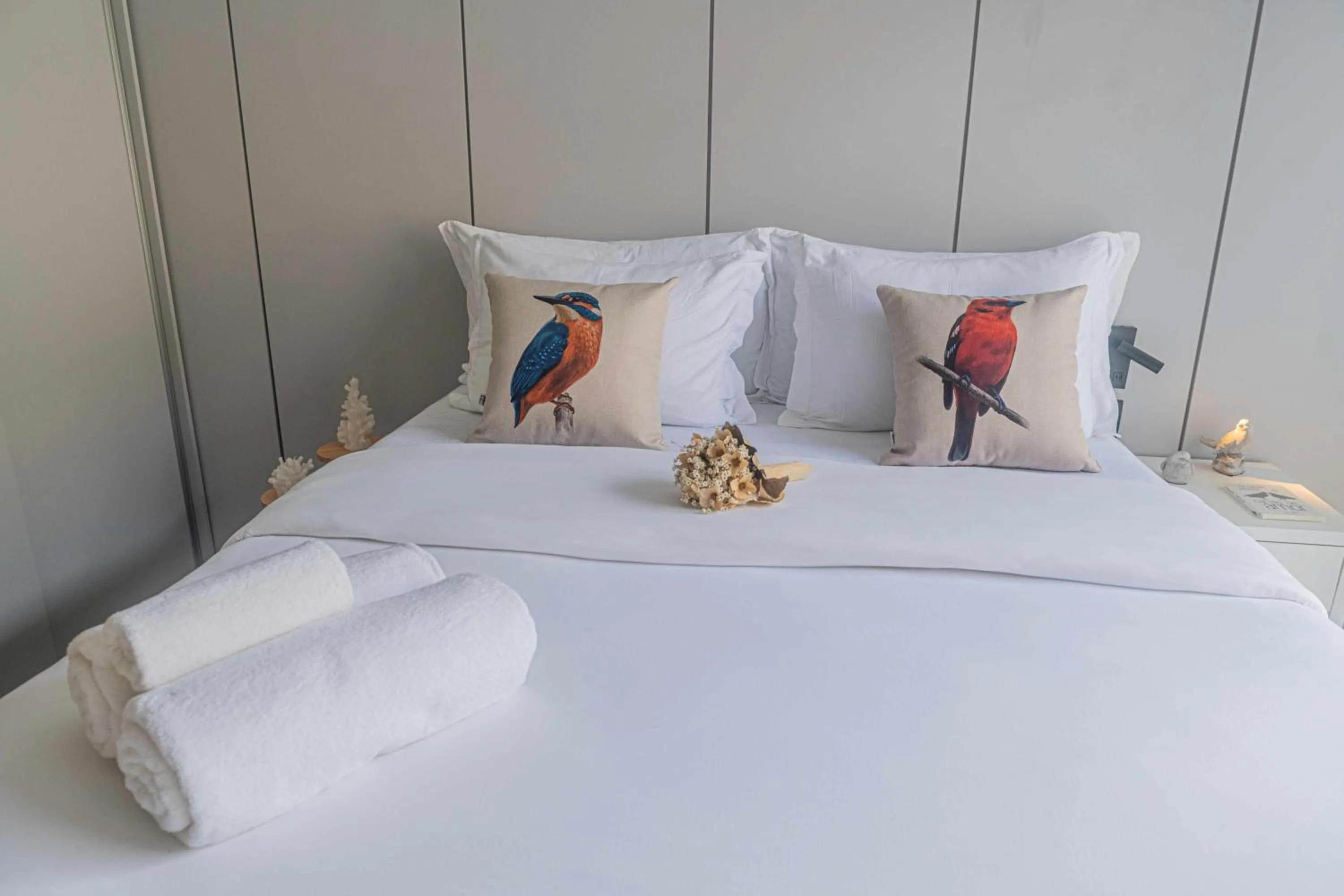 Bed in Pousada Estrela de Paraty