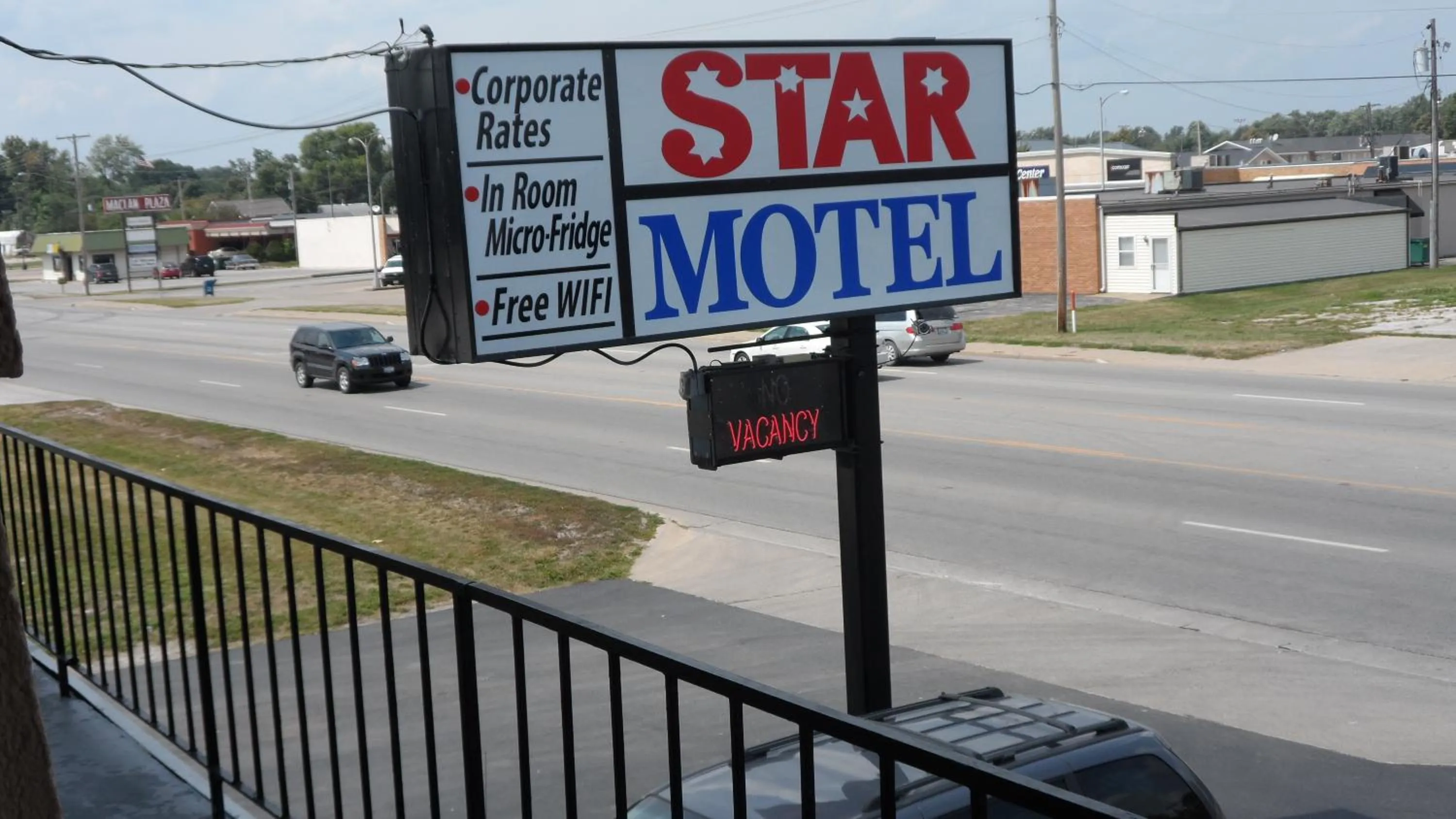 Facade/entrance in Star Motel