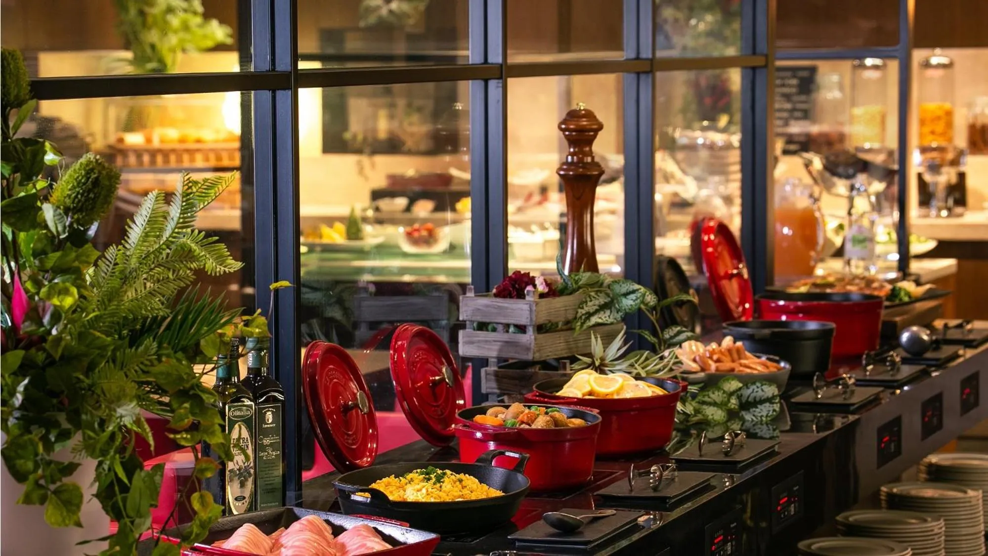 Restaurant/places to eat in Oriental Hotel Hiroshima