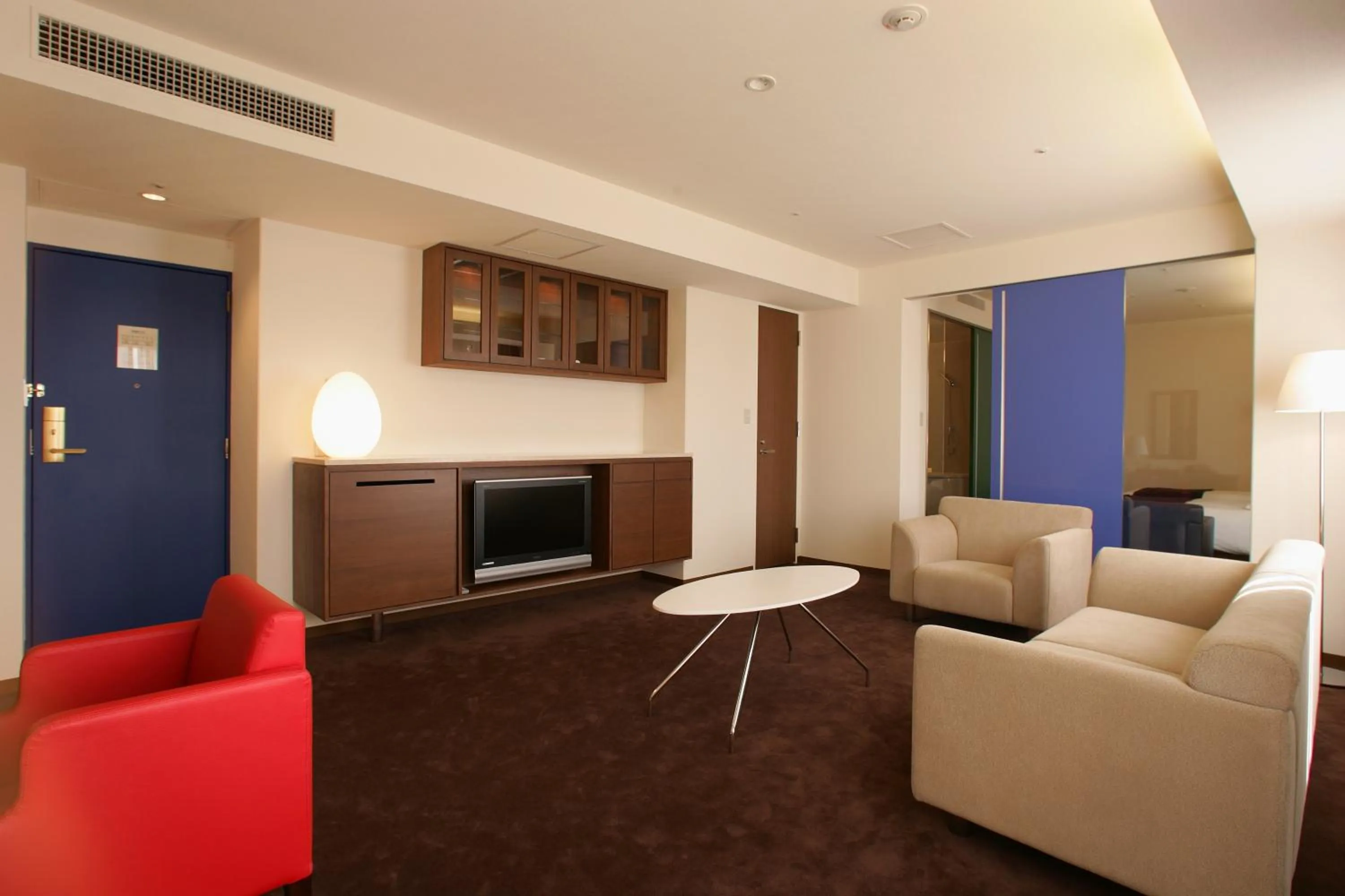 Living room in Oriental Hotel Hiroshima