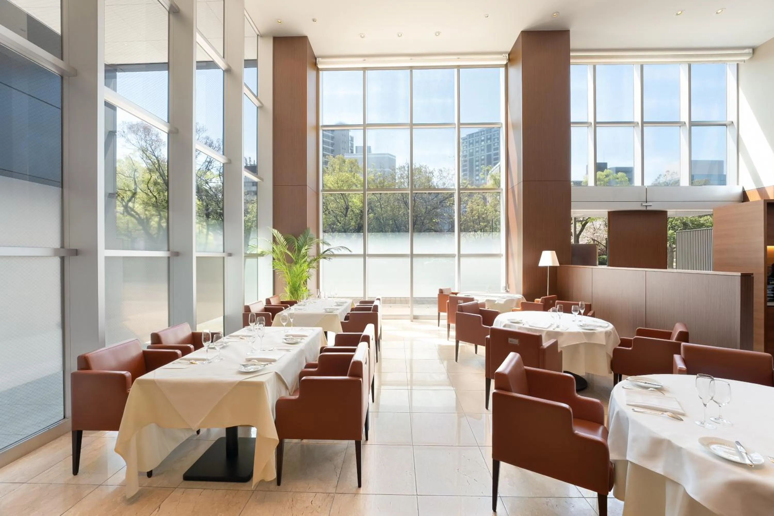 Restaurant/places to eat in Oriental Hotel Hiroshima