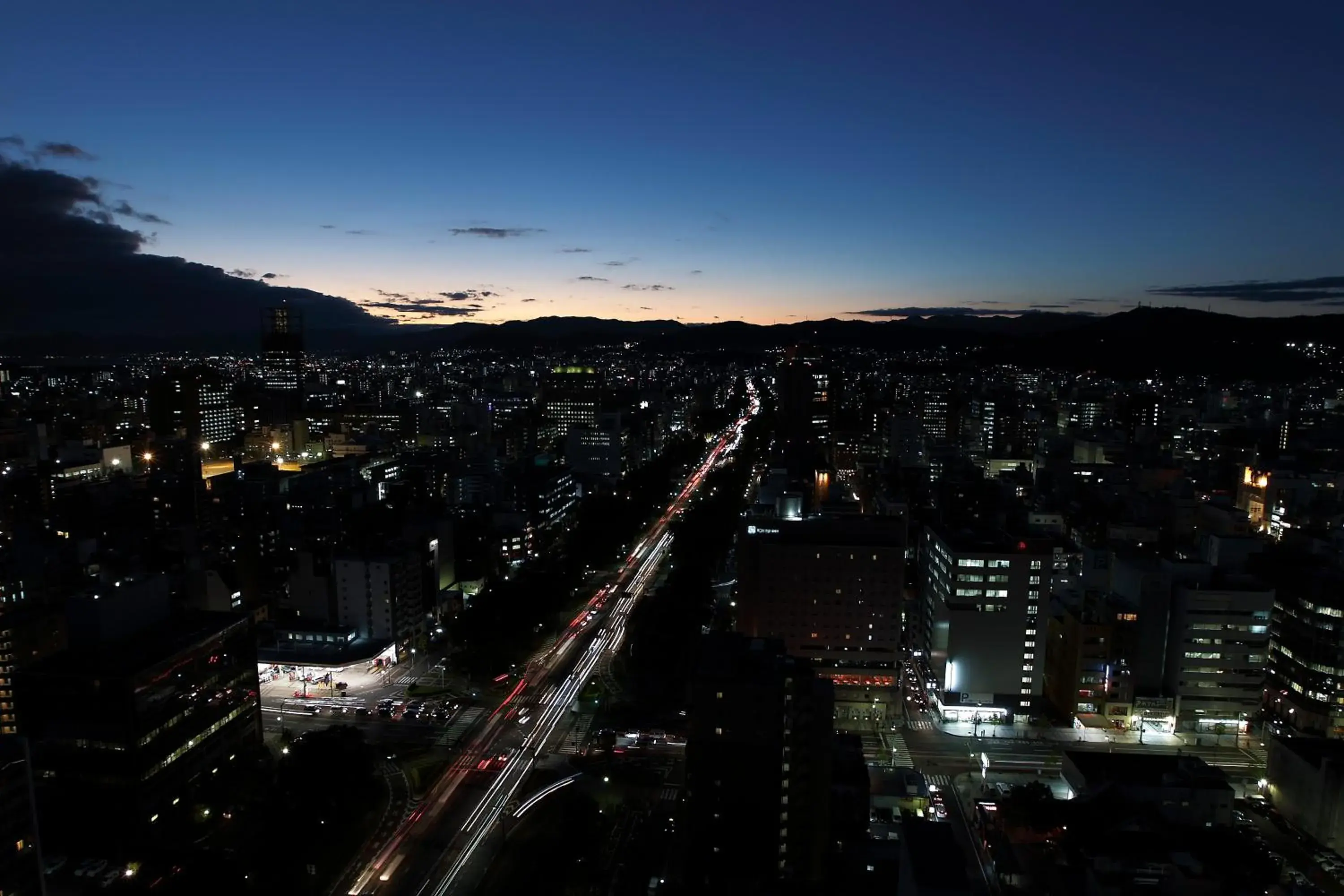 City view in Oriental Hotel Hiroshima City view in Oriental Hotel Hiroshima
