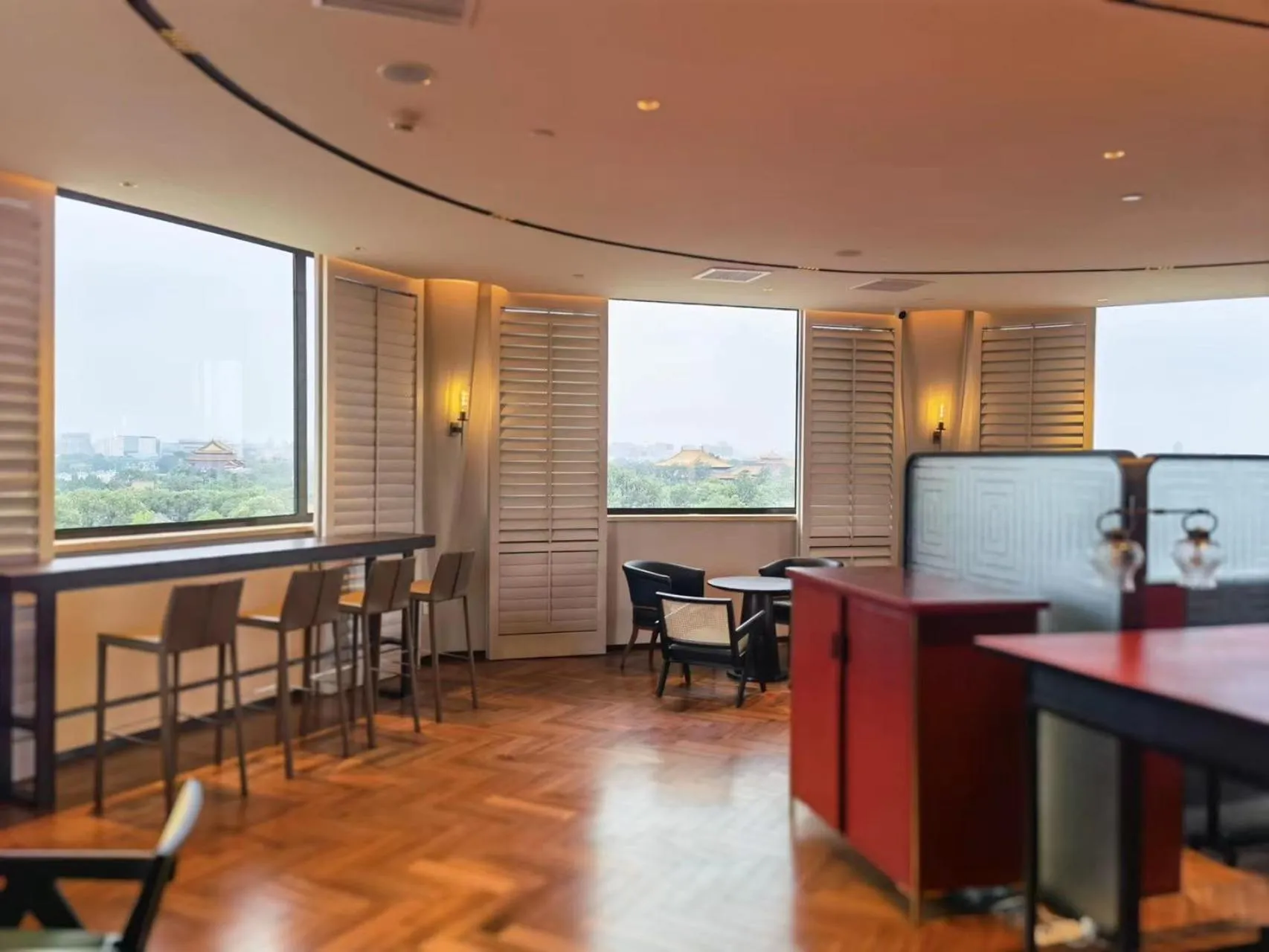 Seating area in UrCove by HYATT Beijing Forbidden City