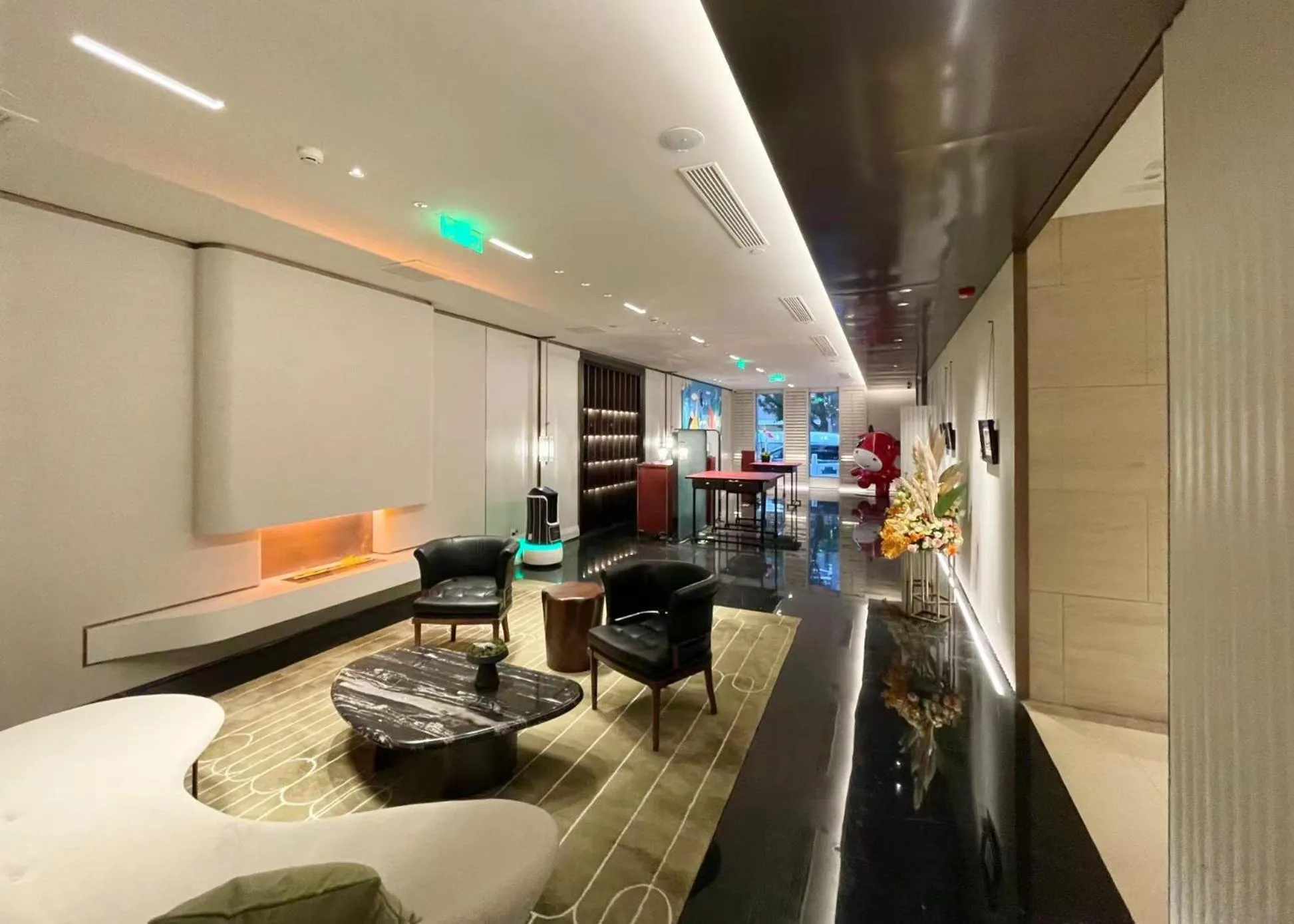 Seating area in UrCove by HYATT Beijing Forbidden City