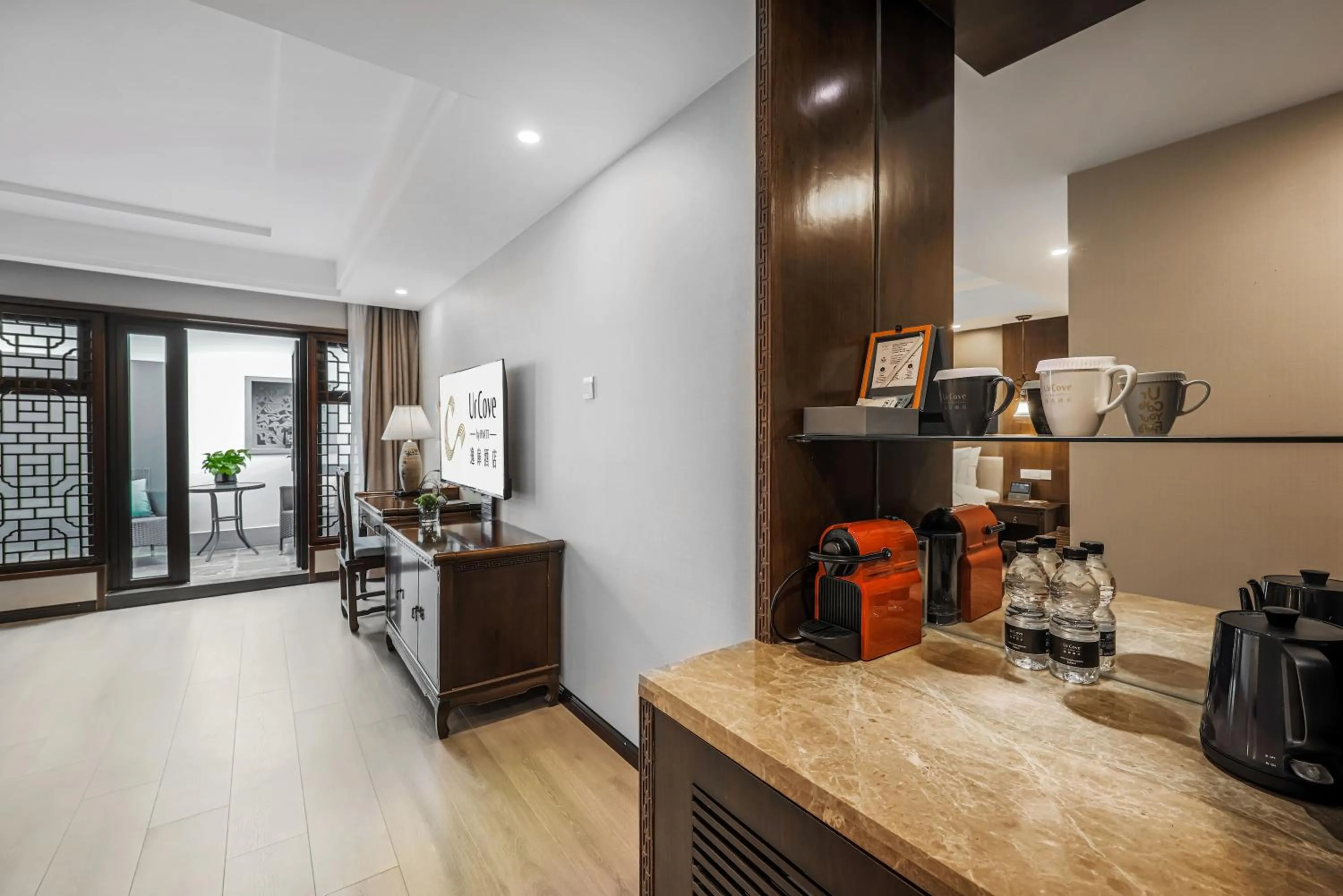 Coffee/tea facilities in UrCove by HYATT Beijing Forbidden City