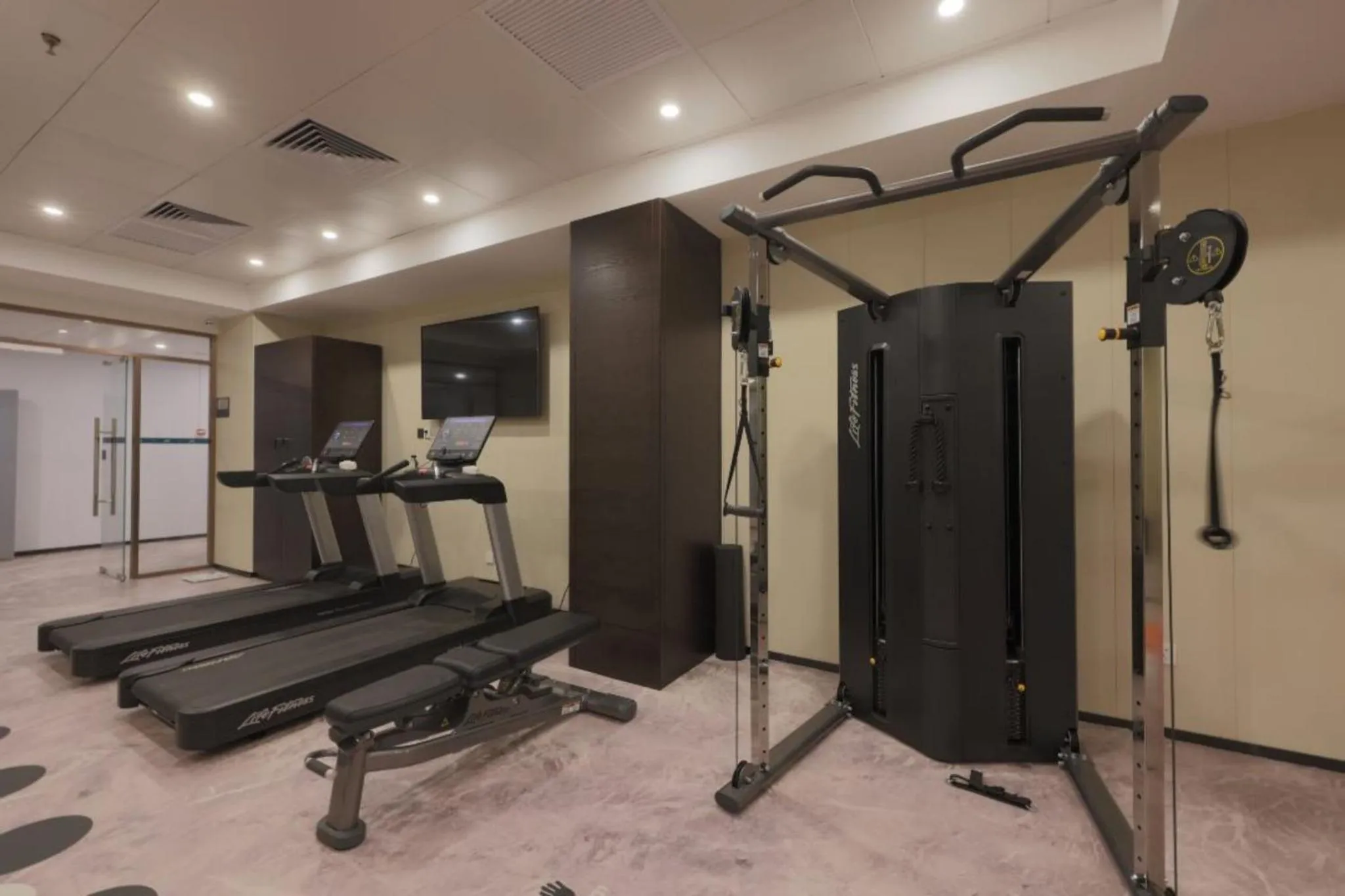 Fitness centre/facilities in UrCove by HYATT Beijing Forbidden City